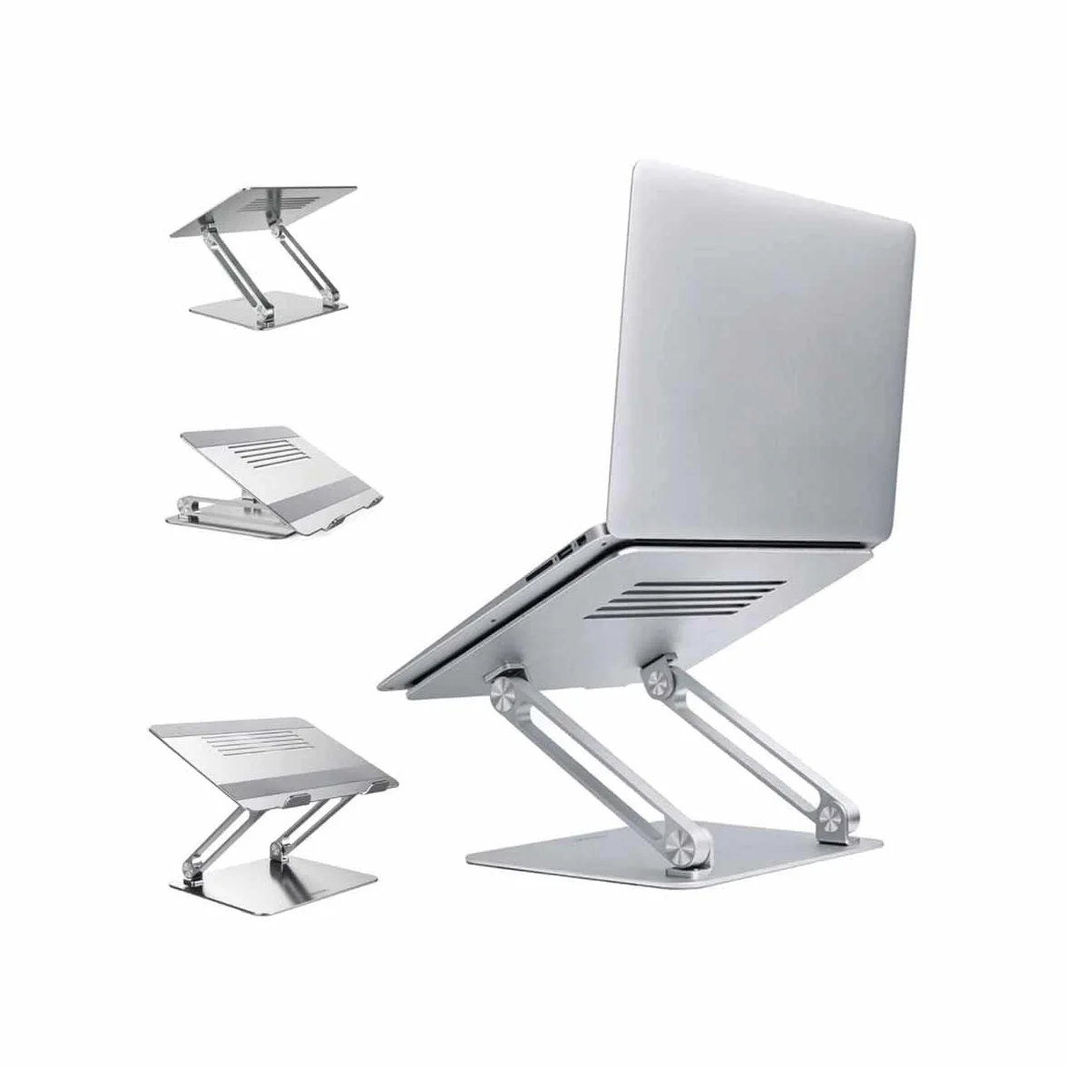 Nillkin - ProStand Ergonomic stolik – aluminium – srebrny