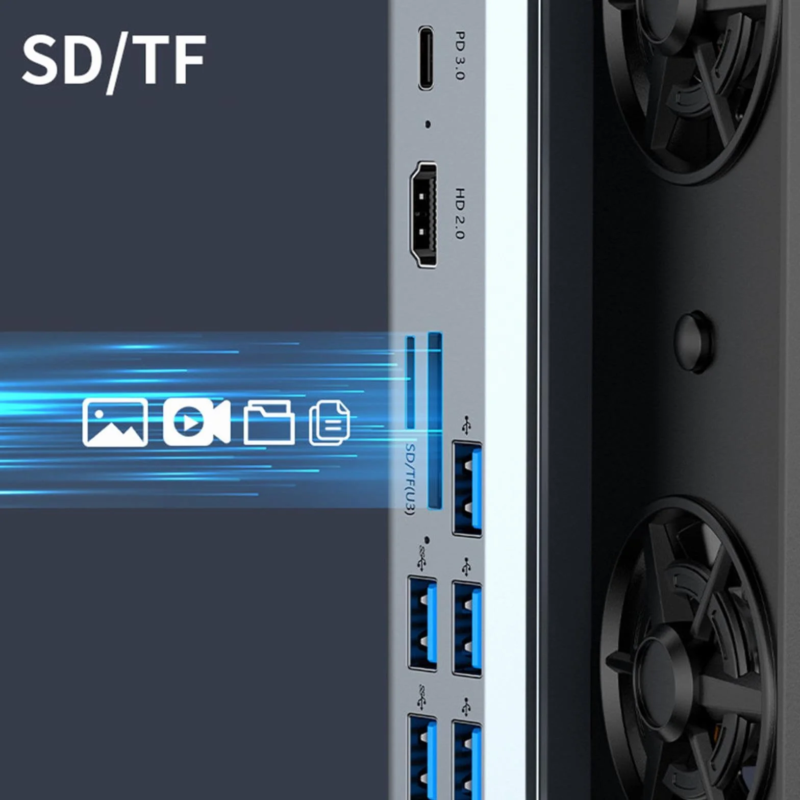 Stacja dokująca podstawka pod telewizor 10 w 1 uchwyt na piastę dokująca USB C HDMI USB 3.0 ładowarka typu c do konsoli SteamDeck akcesoria do gier