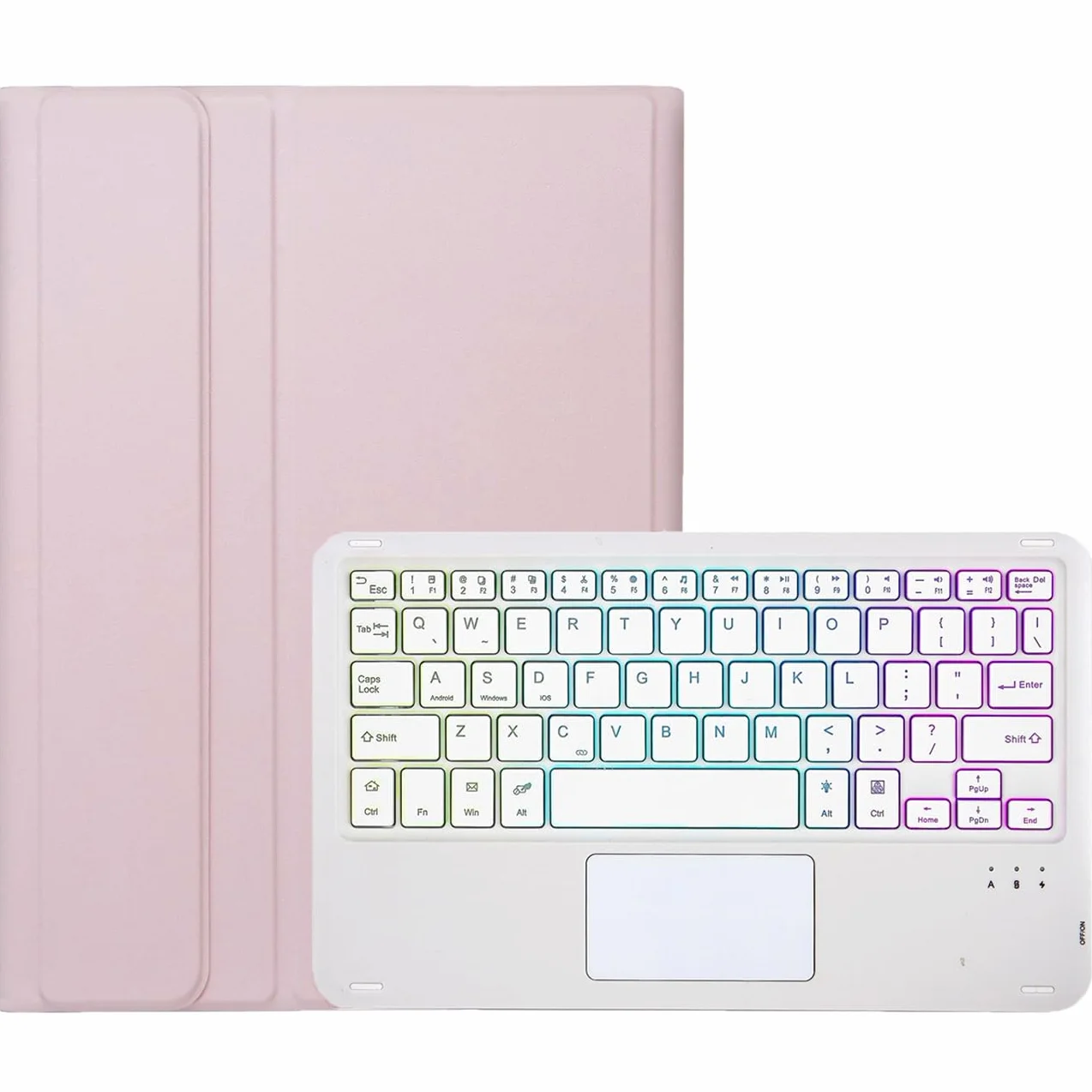 Etui na klawiaturę do Xiaomi Pad 8 / Xiaomi Pad 8 Pro (11,2 cala), bezprzewodowa klawiatura Bluetooth, etui folio | podświetlana klawiatura | mysz dotykowa