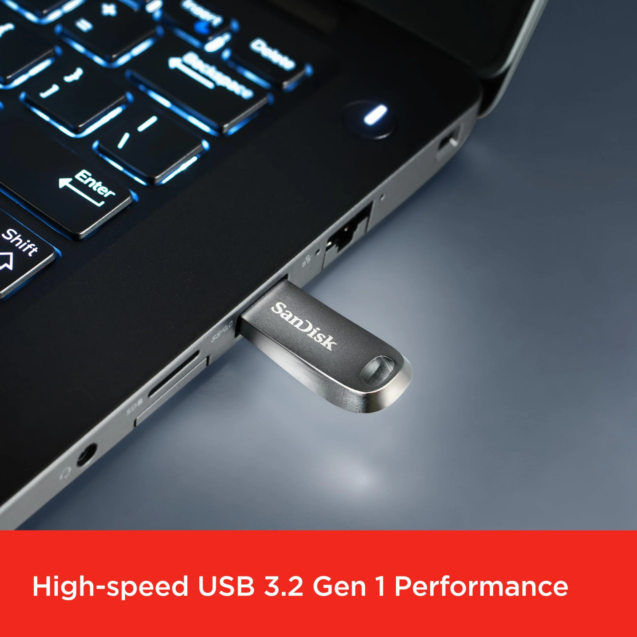 SanDisk 128GB Ultra Luxe USB 3.1 Flash Drive