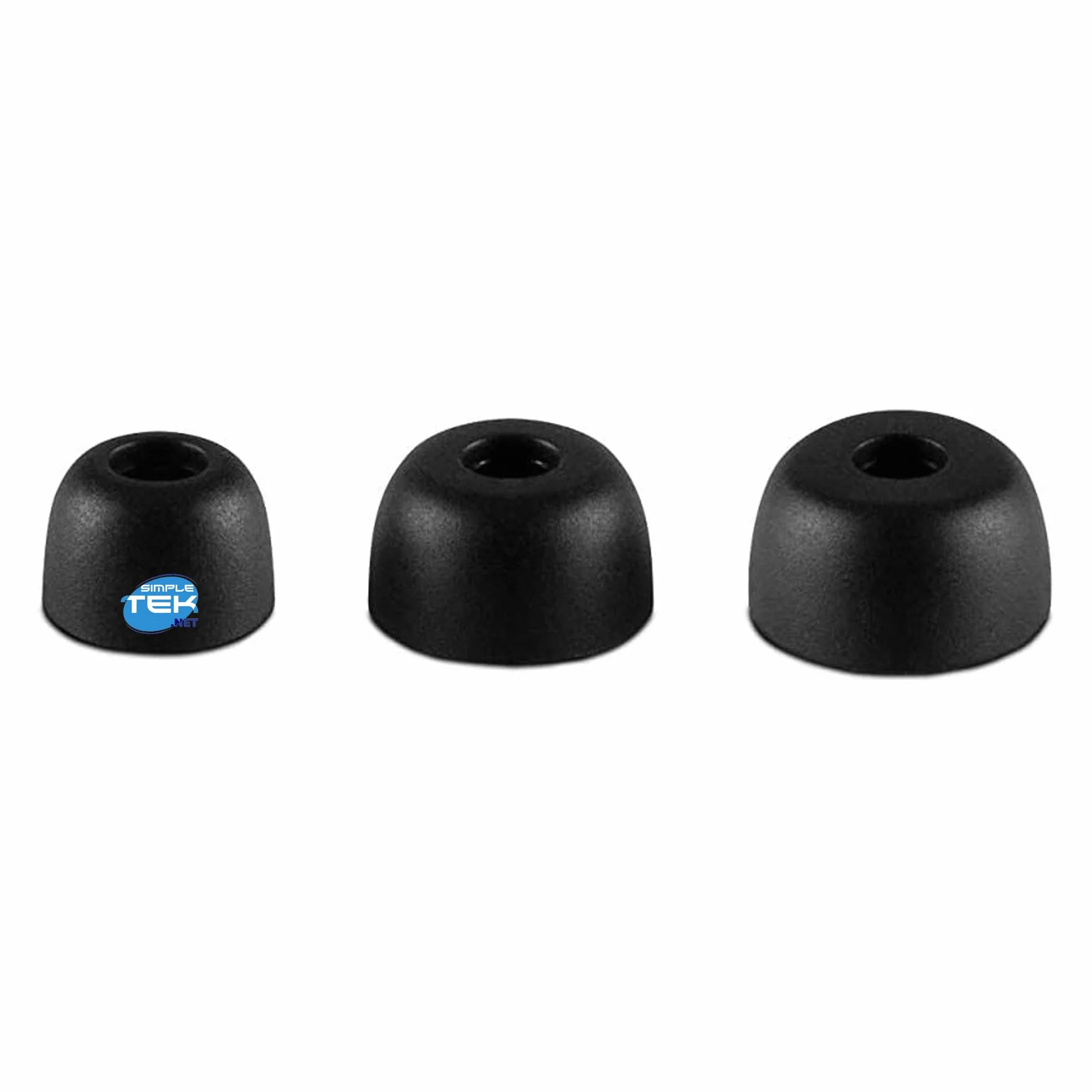 SIMPLETEK TWS bezprzewodowe słuchawki do gier 1D/2D z Bluetooth 5.1, czas pracy 5h + 15 h etui, podwójny mikrofon, IPX5 - czarny