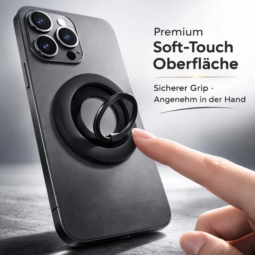 Magnetyczny uchwyt pierścieniowy na telefon AMAYO do MagSafe iPhone 15 Pro Max 14 13 12