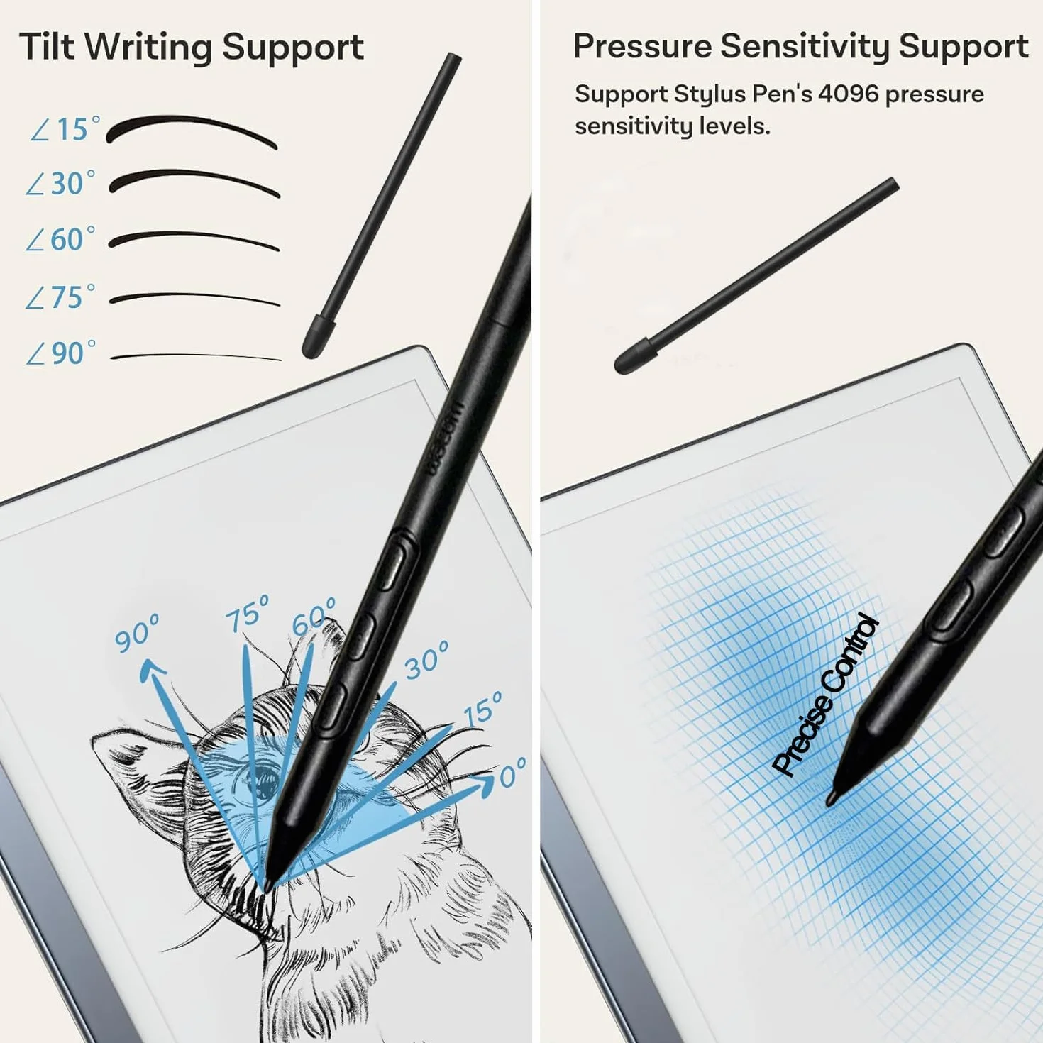 [10 sztuk] Wymienne końcówki do One By Wacom Pro Pen 3 (ACP50000DZ), czarne