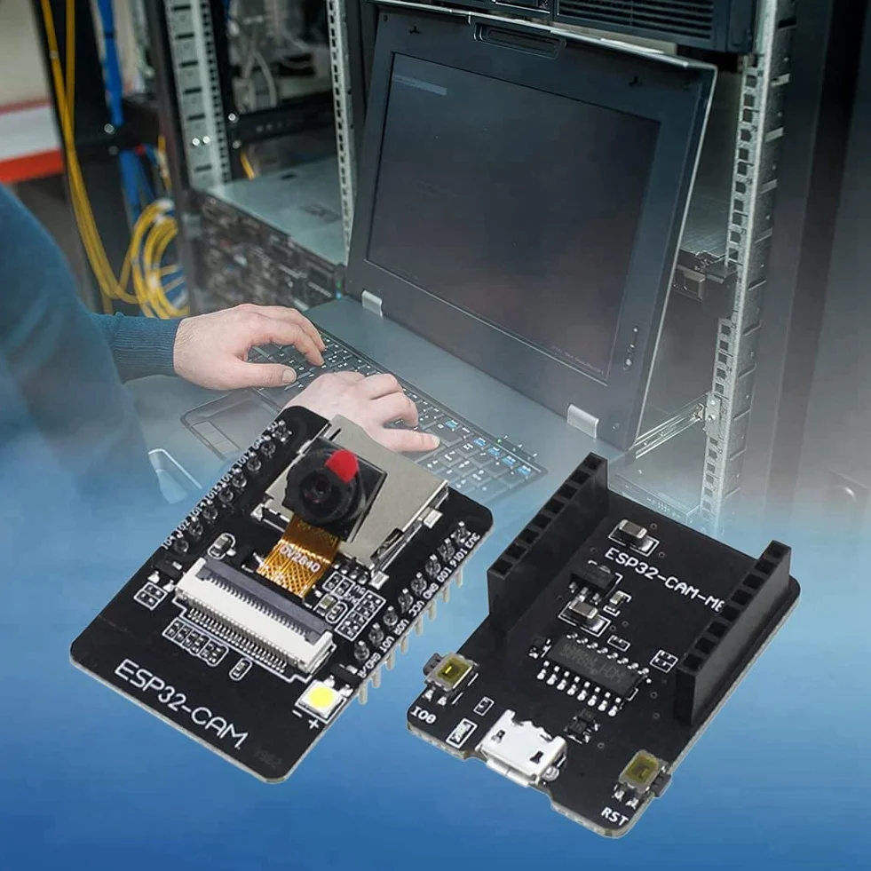 Płyta rozwojowa -CAM + moduł kamery OV2640 zestaw 520 KB + 4 MB PSRAM 32 Mbit WiFi + moduł Bluetooth Ultra Low Powers 5V IoT