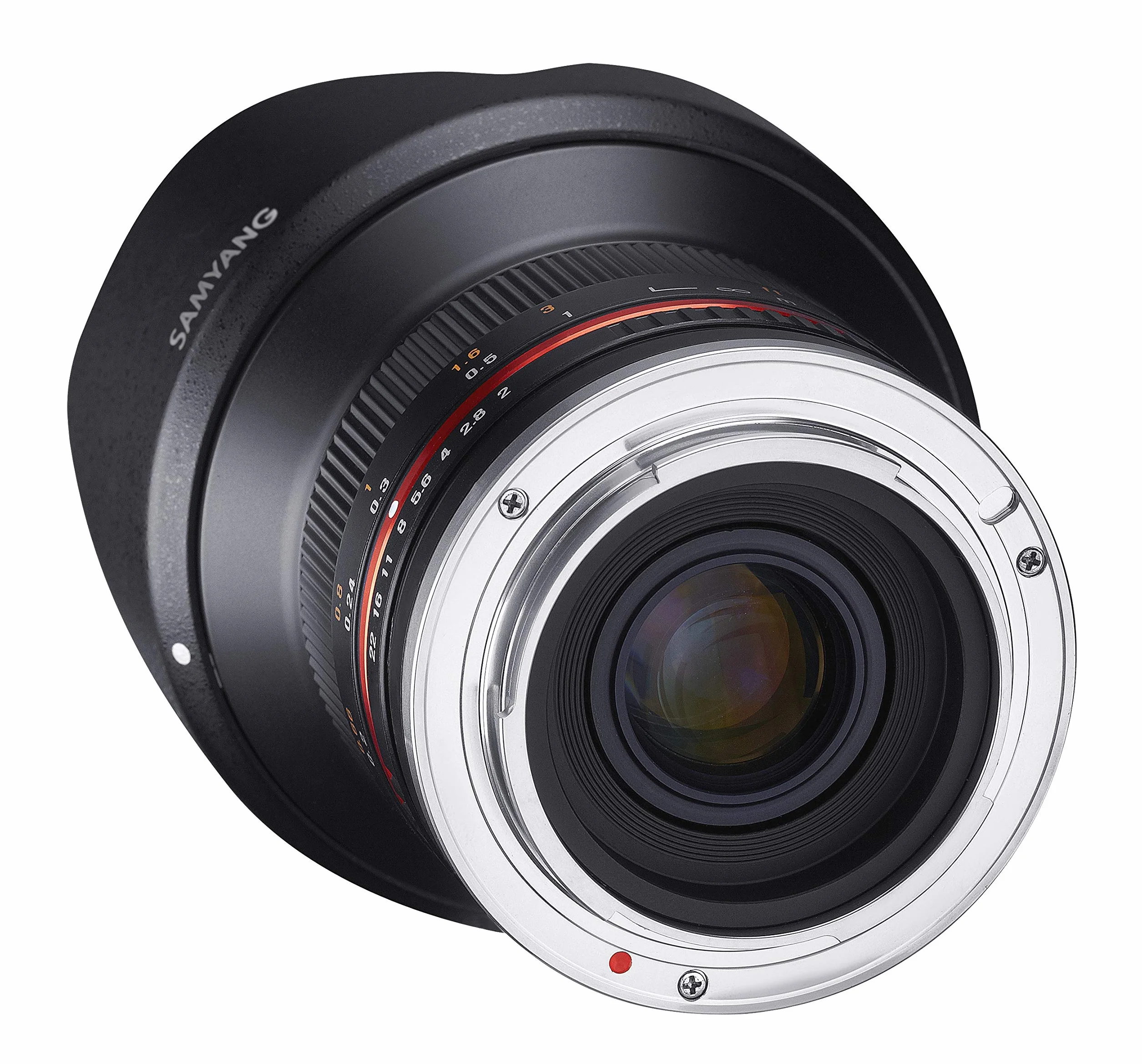 Samyang SY12M-E-BK 12 mm F2.0 Ultra szerokokątny obiektyw do aparatów Sony E, czarny