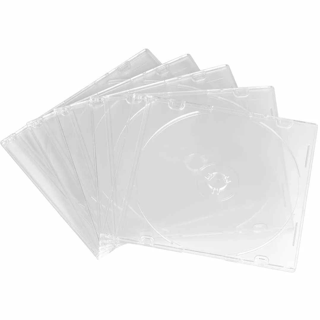 Hama Cienkie pudełko na płyty CD 20 sztuk przezroczyste