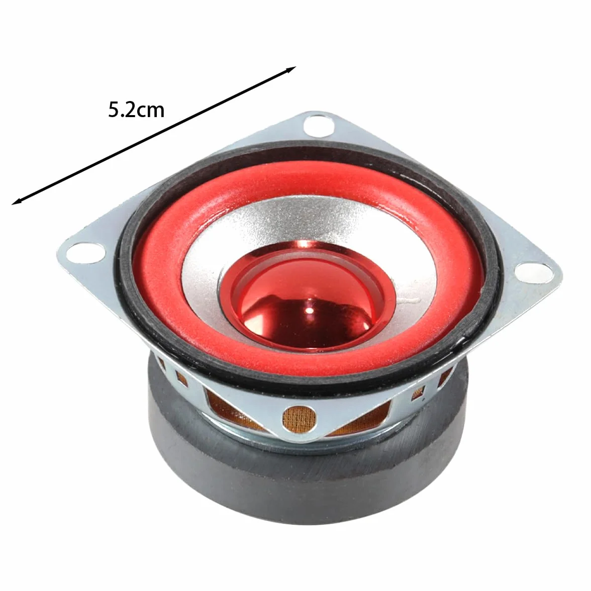 zalati 2 szt. 2-calowy głośnik niskotonowy stereo 4Ohm 5W o pełnym zakresie częstotliwości EK1949 do wymiany
