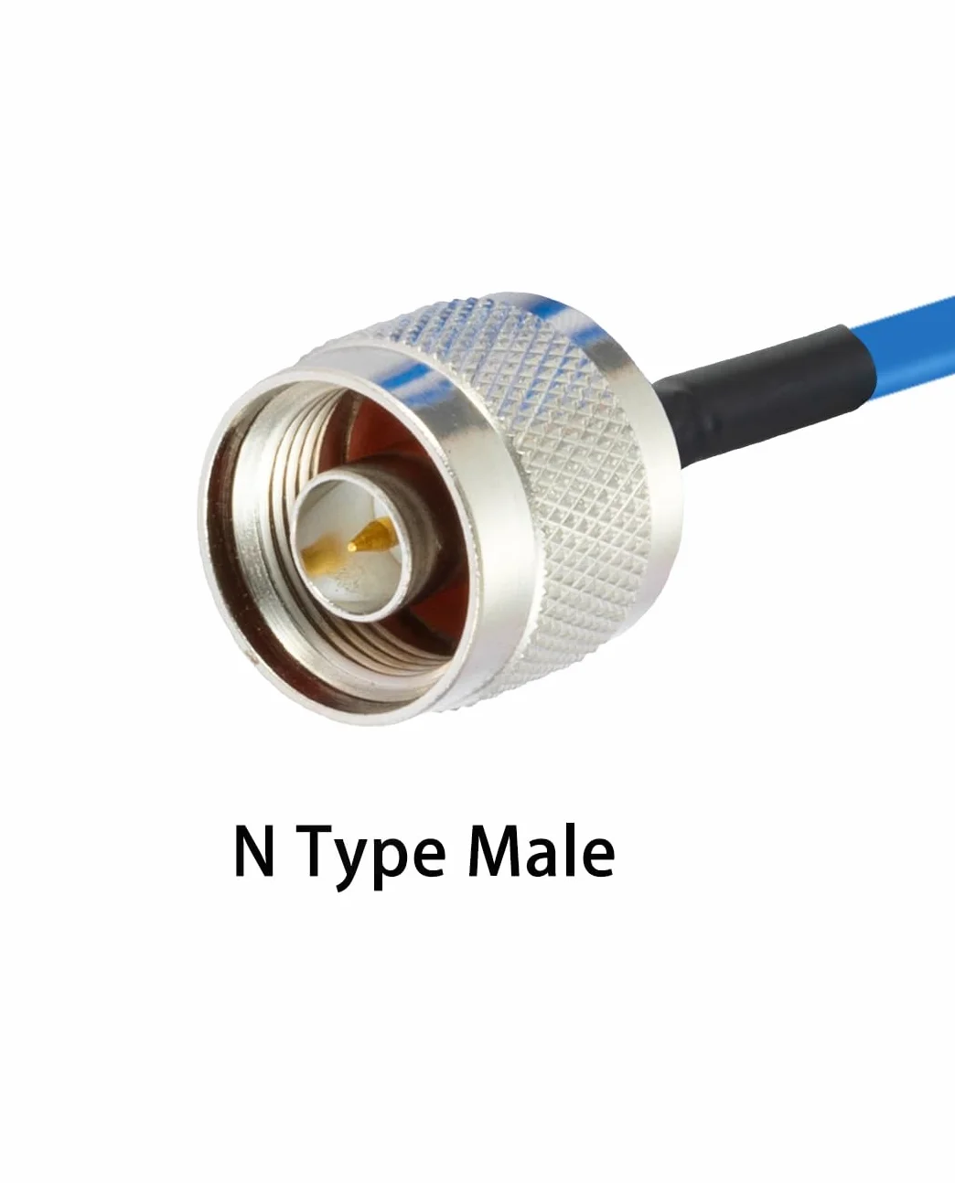 Vecys 2PCS SMA Męski do N Męski RF Kabel Koncentryczny N Typu RF Koncentryczny Pigtail Kabel 6" /15CM RG402 50 Ohm Przedłużacz o Niskich Stratach