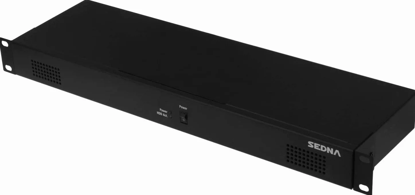 SEDNA – 1U stojak do montażu USB 3.1 Gen II (10 Gbp) obudowa RAID z podwójnym dyskiem twardym