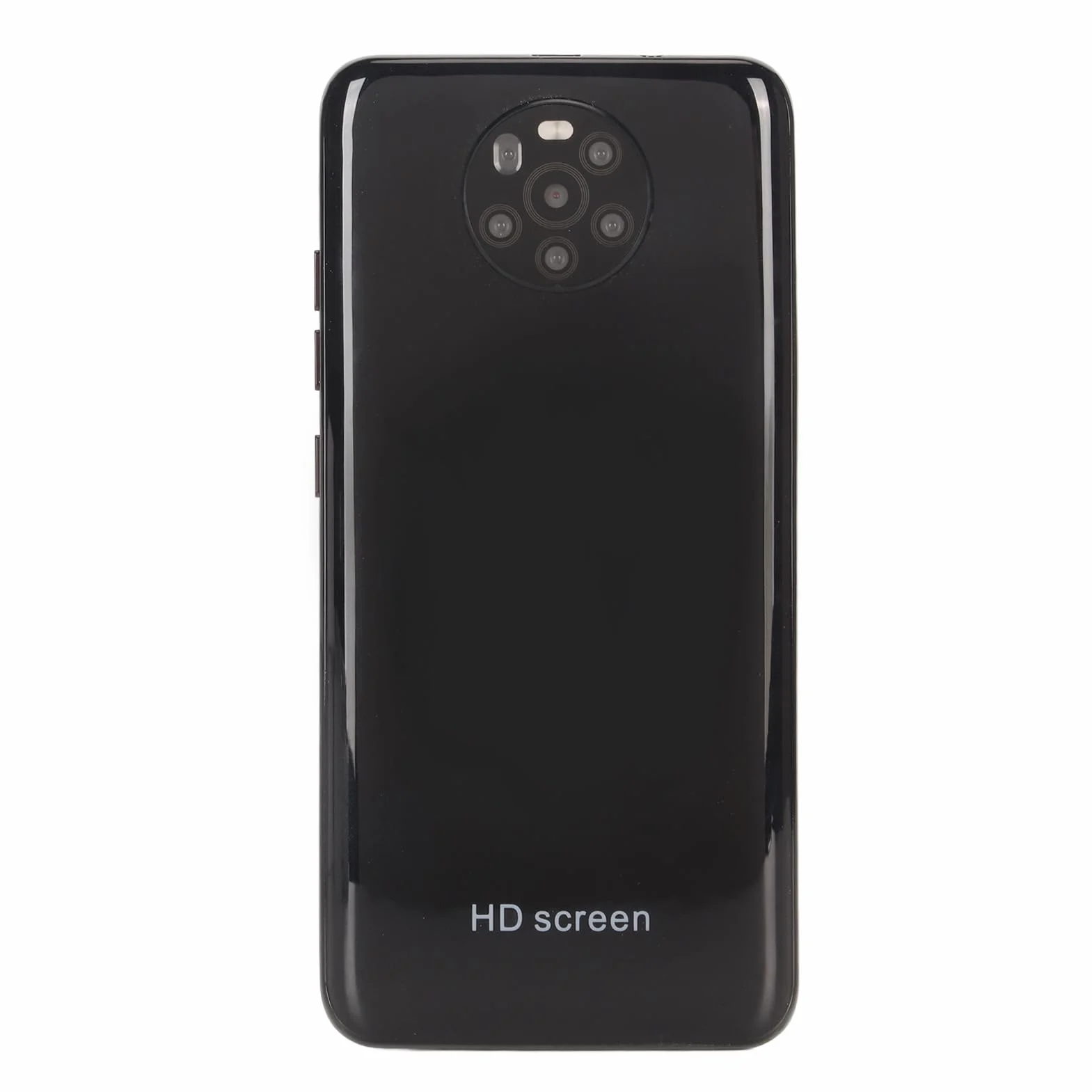 Telefon Komórkowy, Aparat 5 MP 8 MP, Smartfon, Wielofunkcyjna Bateria 4800 MAh do Podróży (Czarny)