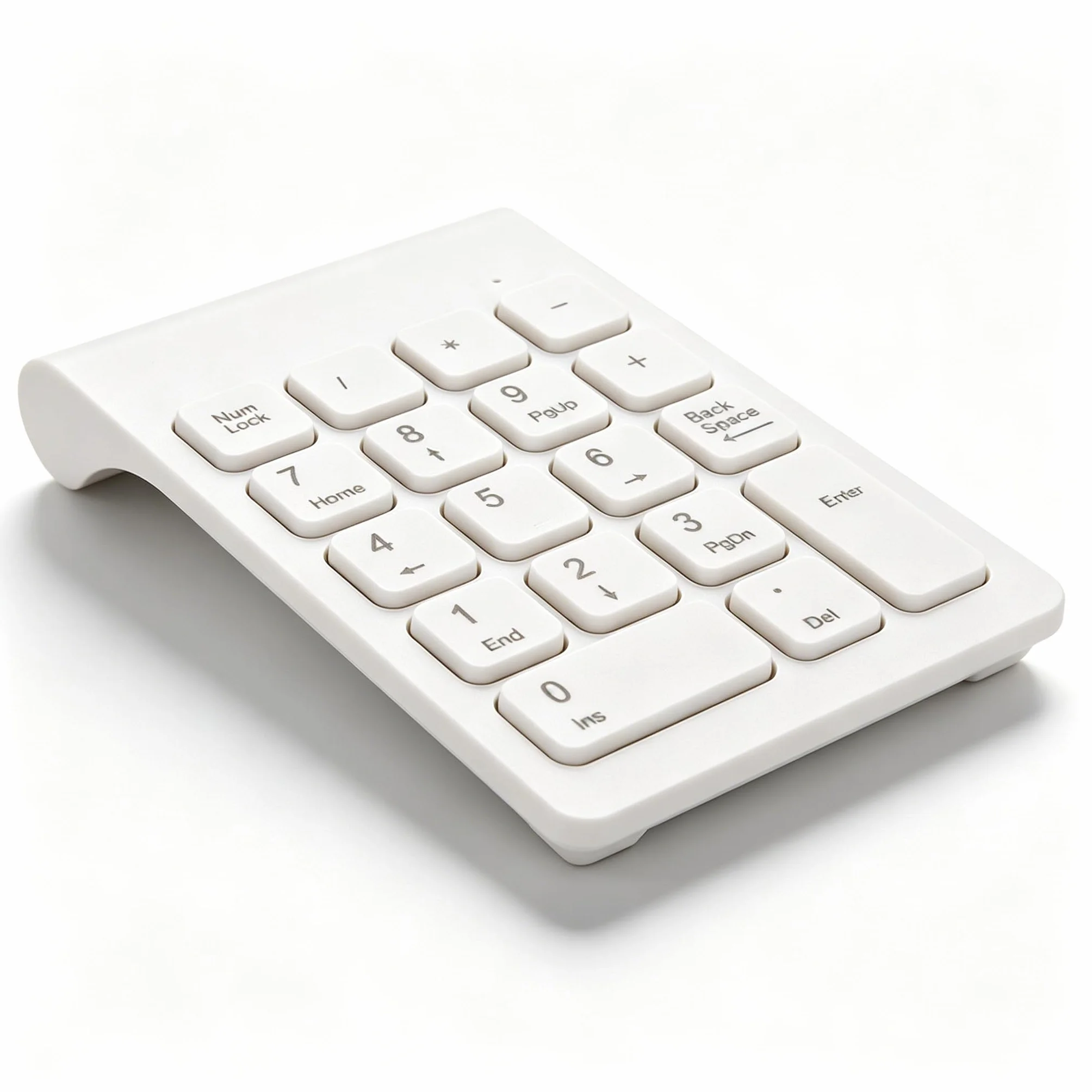 Mini bezprzewodowa klawiatura cyfrowa 18 klawiszy ergonomiczna USB