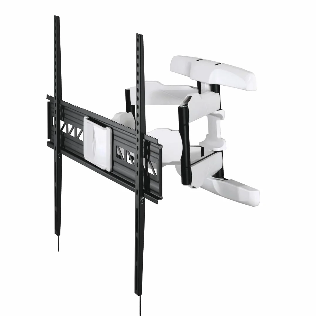 Hama Uchwyt ścienny do telewizora (3 przeguby, 90",VESA 800x600, LCD/LED, do TV, na ścianie, obracany 120 stopni, pochyły, stalowy, maks. udźwig 75 kg, zawiasy ścienne) czarny