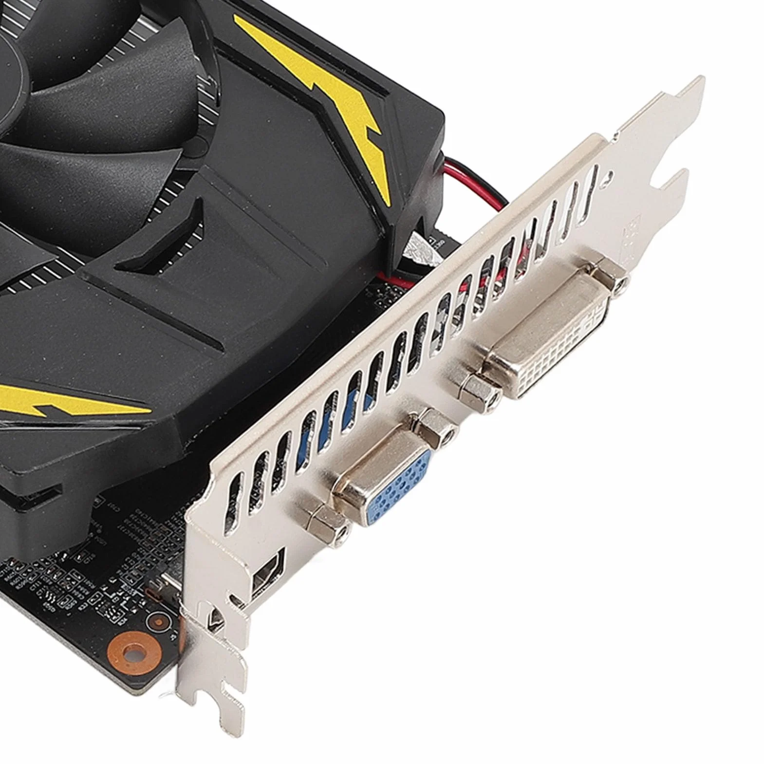 Karta Graficzna, 4 GB GDDR5 128 Bit 1080 P HD, PCI Express 3.0x16 DVI 640SP do Gier Roboczych z DirectX 12, Shader Model 5.0