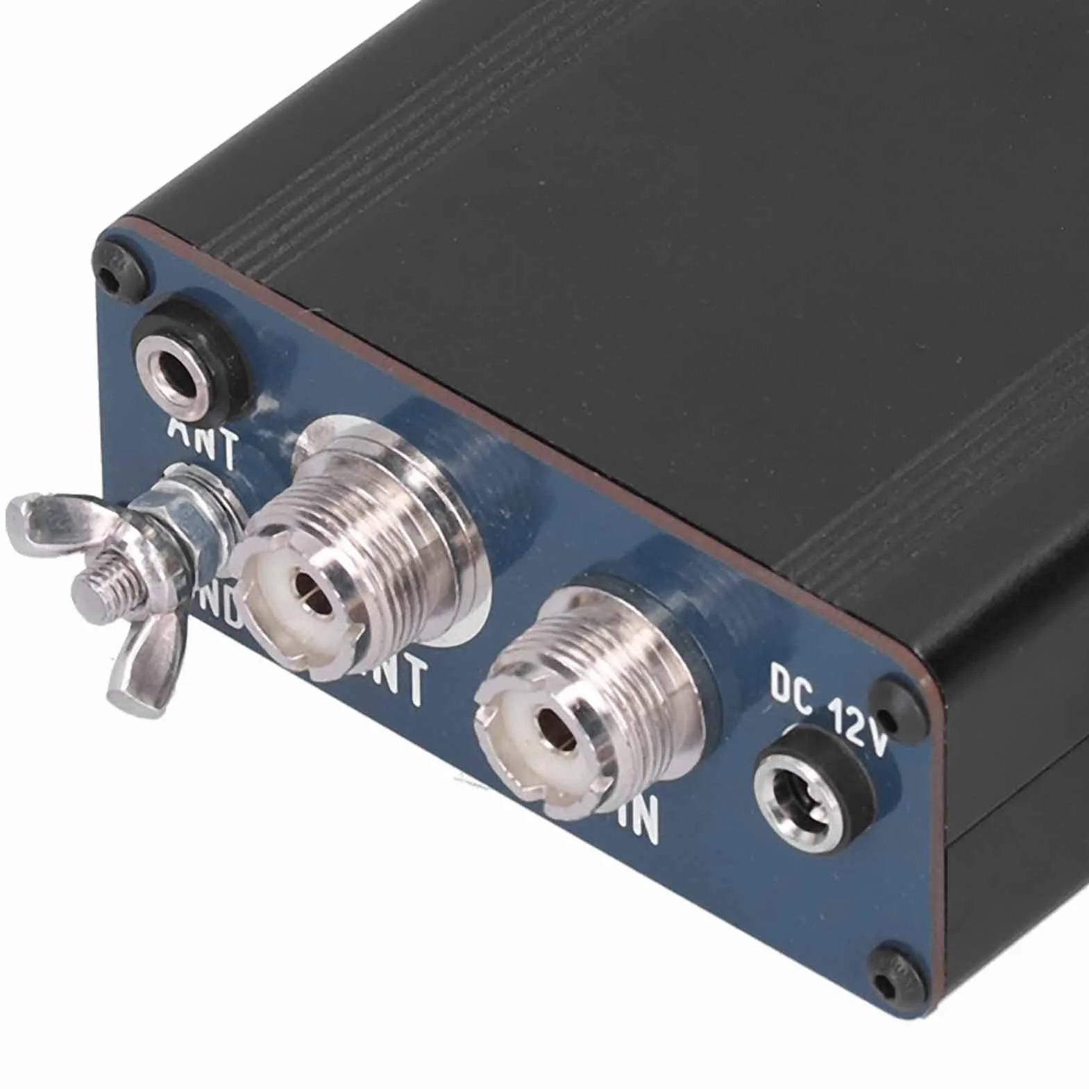Tuner antenowy krótkofalowy 120 W, 5Ω-1,0KΩ Uniwersalne strojenie anteny AT130-1 z 8-częściowymi cewkami magnetycznymi T68-2 do komunikacji radiowej