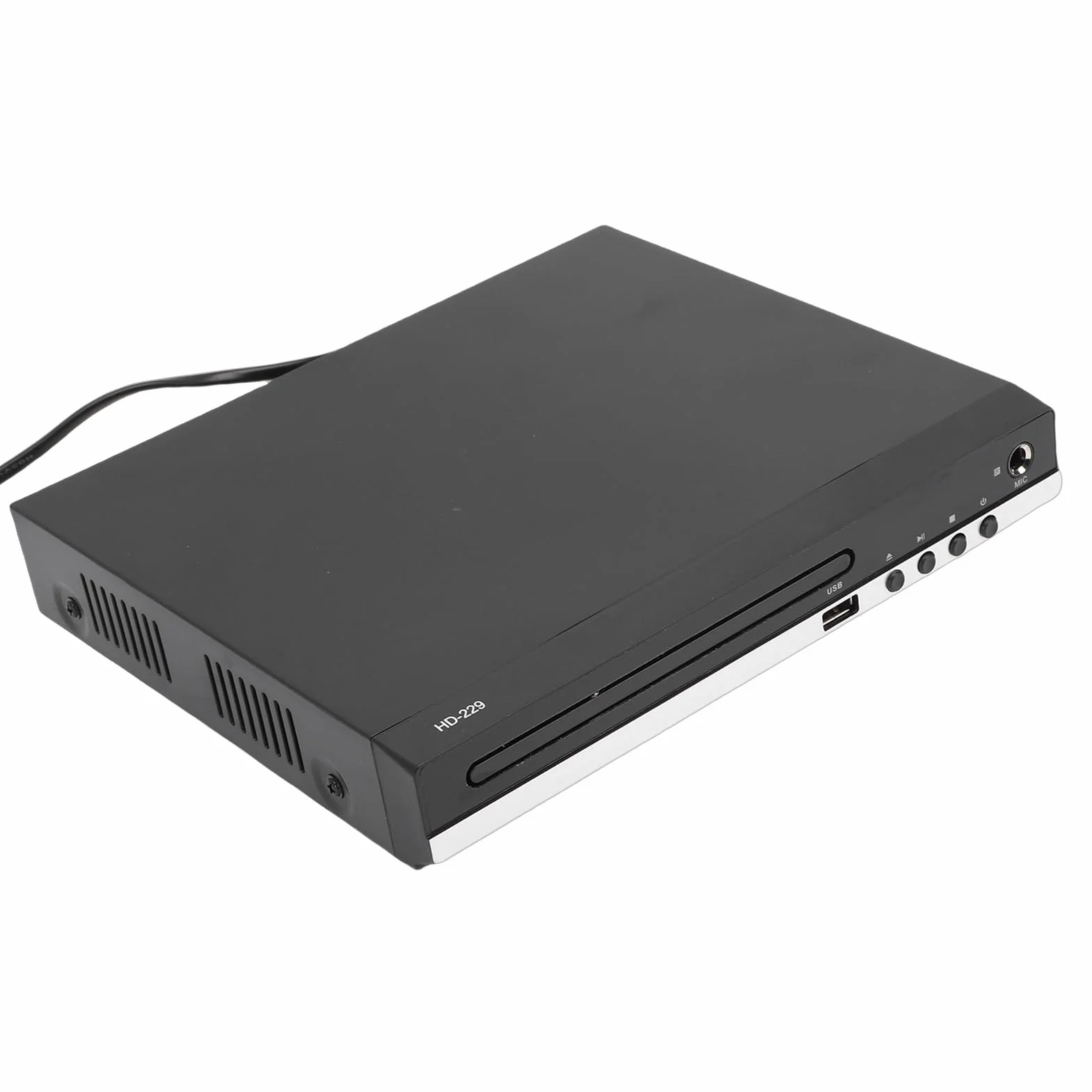 Wieloregionowy Odtwarzacz DVD, Odtwarzacz Płyt 1080P HD z Portem USB i Wyjściem, Odtwarzacze DVD do Kina Domowego Stereo (wtyczka UE)