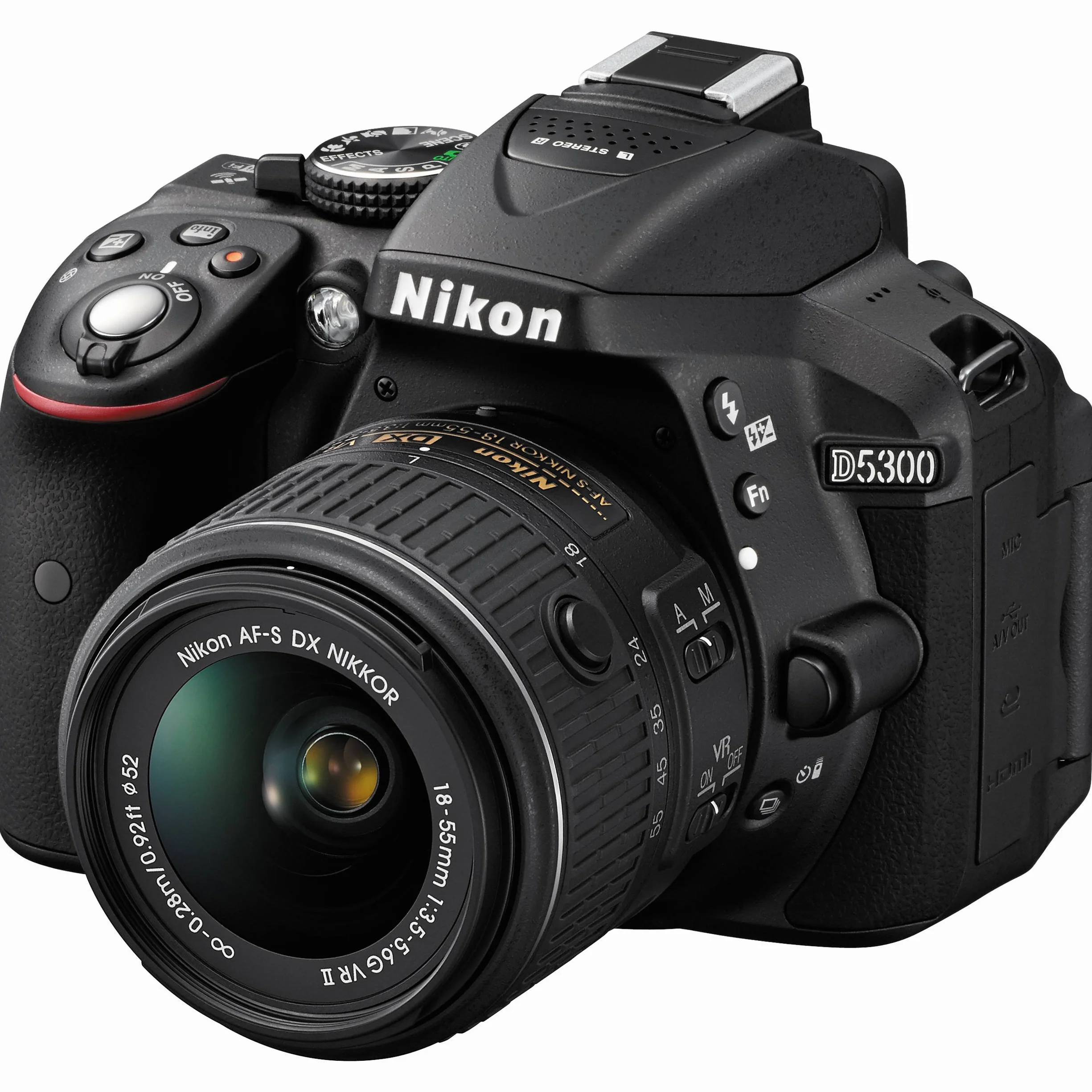 Nikon D5300 - aparaty cyfrowe (auto, pochmurne, błyskowe, fluorescencyjne, żarowe, ręczne, cieniowanie, słoneczne, krajobraz, portret, priorytet przysłony, auto, priorytet obiektywu, instrukcja, program, scena, priorytet migawki, czarny i biały, neutralny