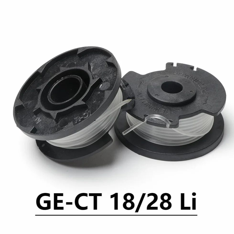 4 sztuki szpula żyłki GE-CT 18/28 Li do podkaszarki Ø 1,65 mm x 4 m pasuje do podkaszarki GE-CT 18/28 Li TC