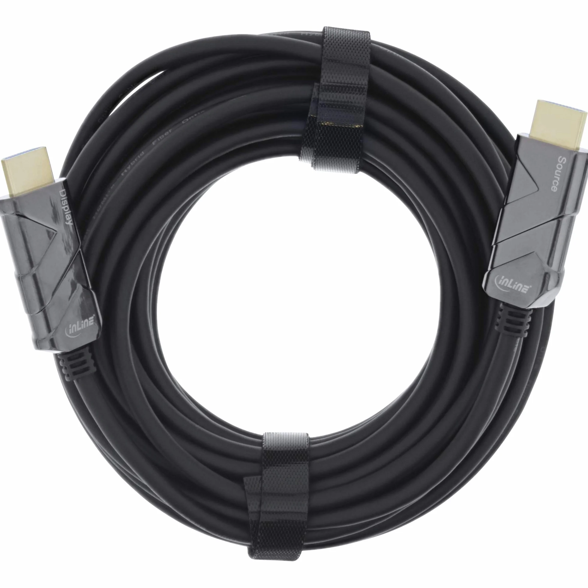 InLine® Kabel HDMI AOC, Ultra High Speed HDMI, 8K4K, czarny, 40m