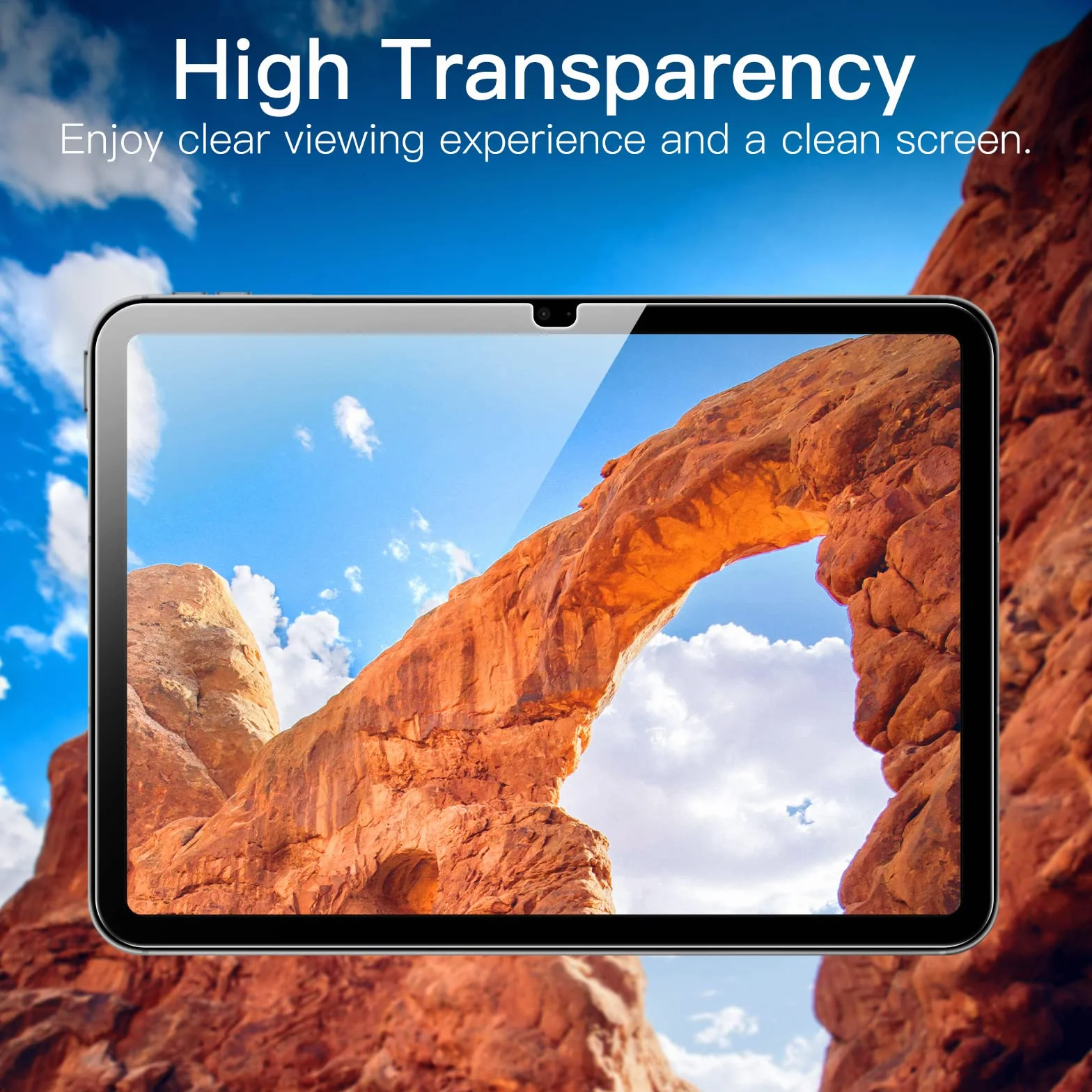 JETech Jeden Dotykać Ochraniacz Ekranu dla iPad (A16) 11./10. Generacja (2025/2022), Folia Szkło Hartowane Film z Automatycznie Narzędzie do Pozycjonowania, HD Wyczyść