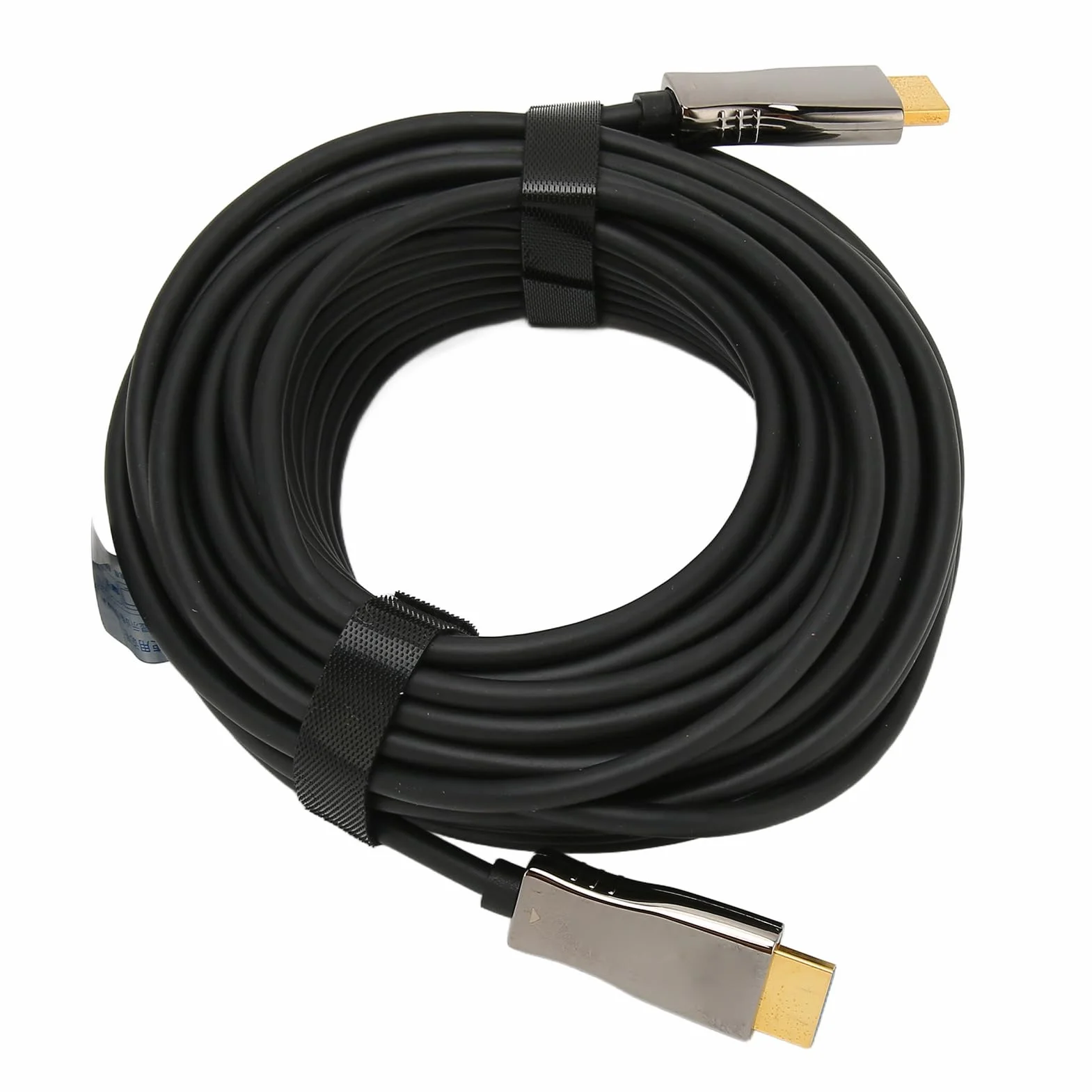 Qcwwy Kabel Interfejsu Multimedialnego 4K HD 2.1, Duża prędkość 18 Gb/s, Kabel Optyczny do Kontrolerów Gier, do Projektora (25 m / 82 stopy)