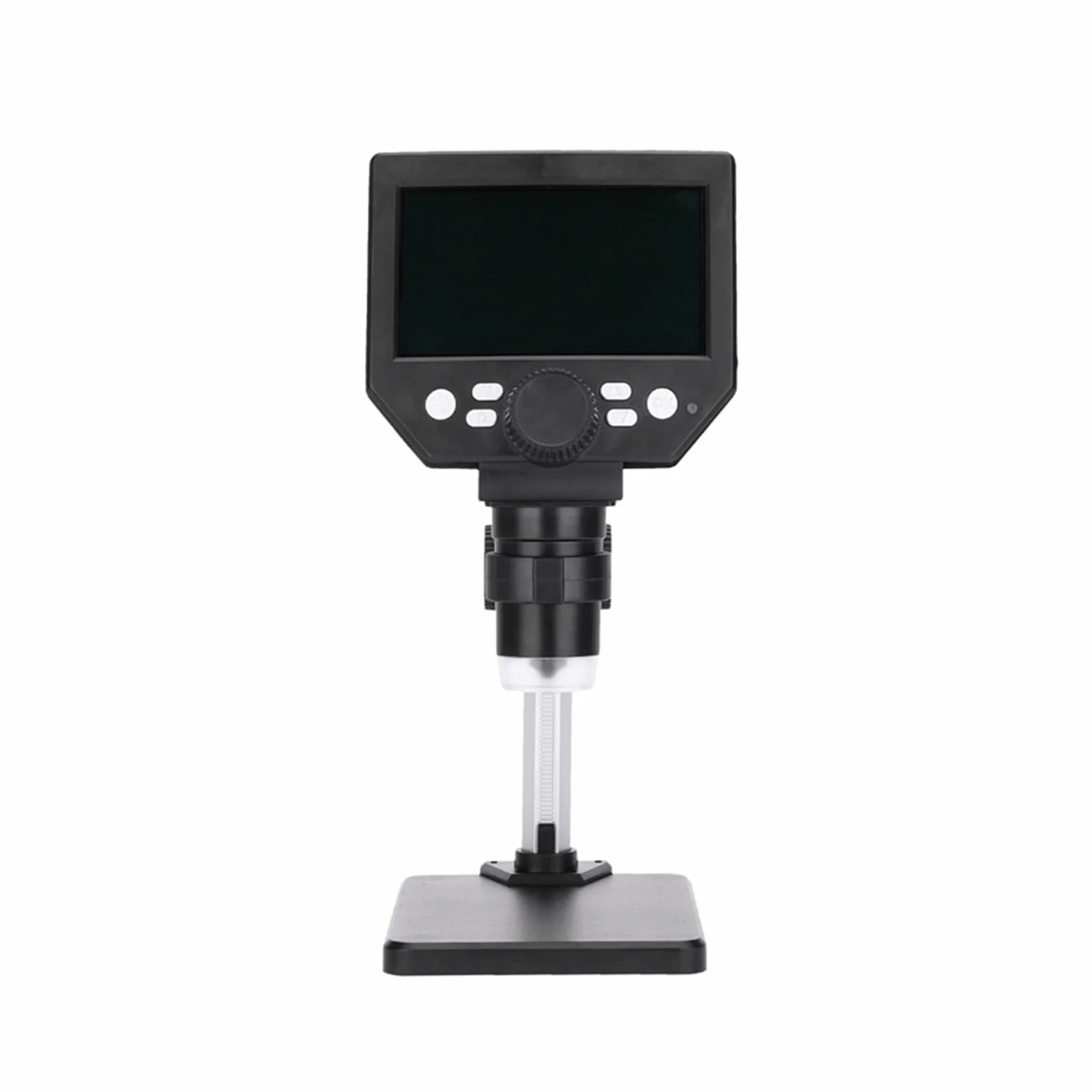 Obiektyw zmiennoogniskowy, 1000X HD elektroniczny mikroskop cyfrowy 4.3 "LCD 8MP wideo mikroskopy Pcb płyta główna naprawa telefonu kamera endoskopowa lupa do przemysłowego wideoIndustrial Video