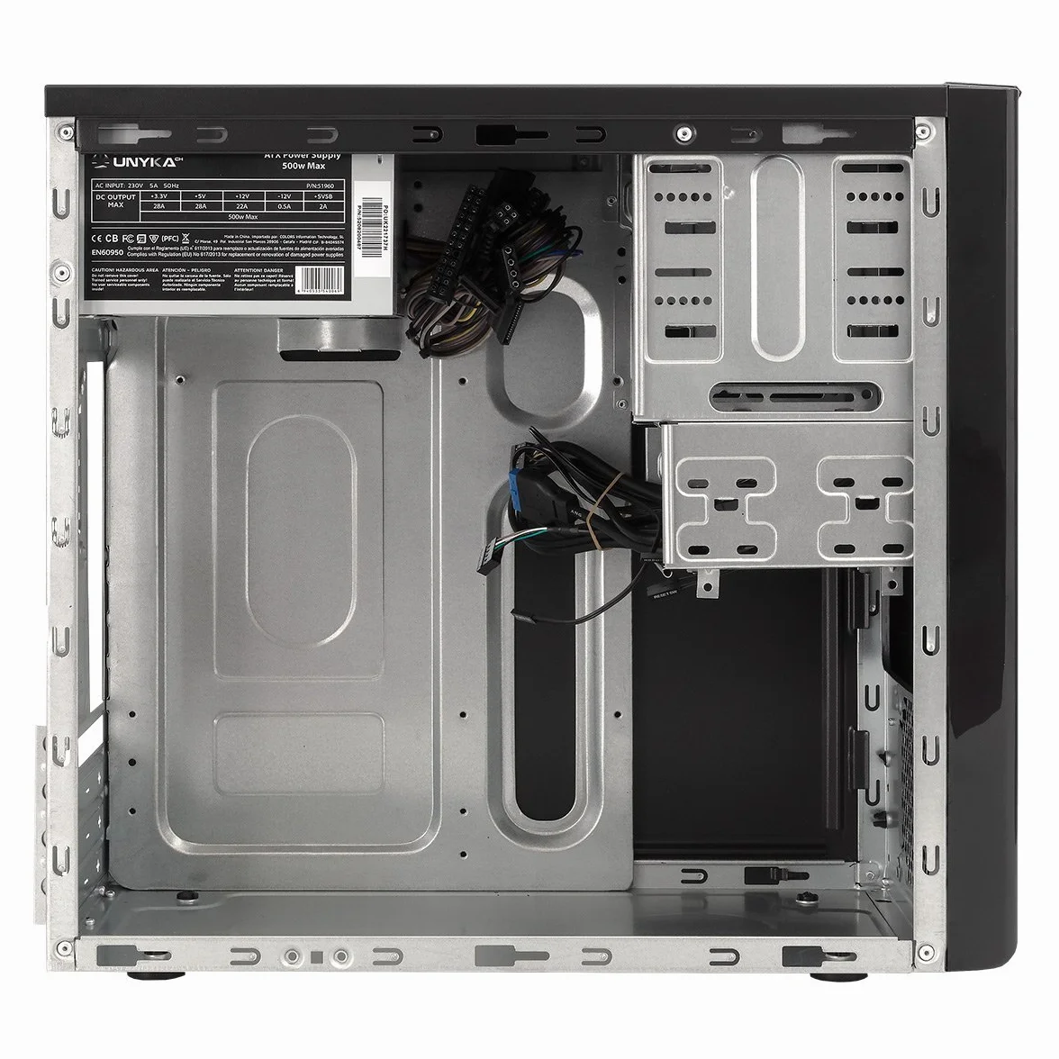 Unykach uk-6023 U3 - obudowa komputerowa (biurko, PC, SECC, SGCC, górna, Micro-ATX, Mini-ITX, Dom/Biuro)