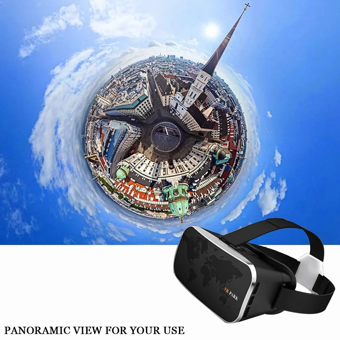 Ulepszone inteligentne okulary VR Wirtualna rzeczywistość HD Niebieskie światło Ochrona oczu Okulary VR, okulary VR dla systemów Android iOS Mogą być używane dla dzieci Przyjaciel rodziny Prezenty świ