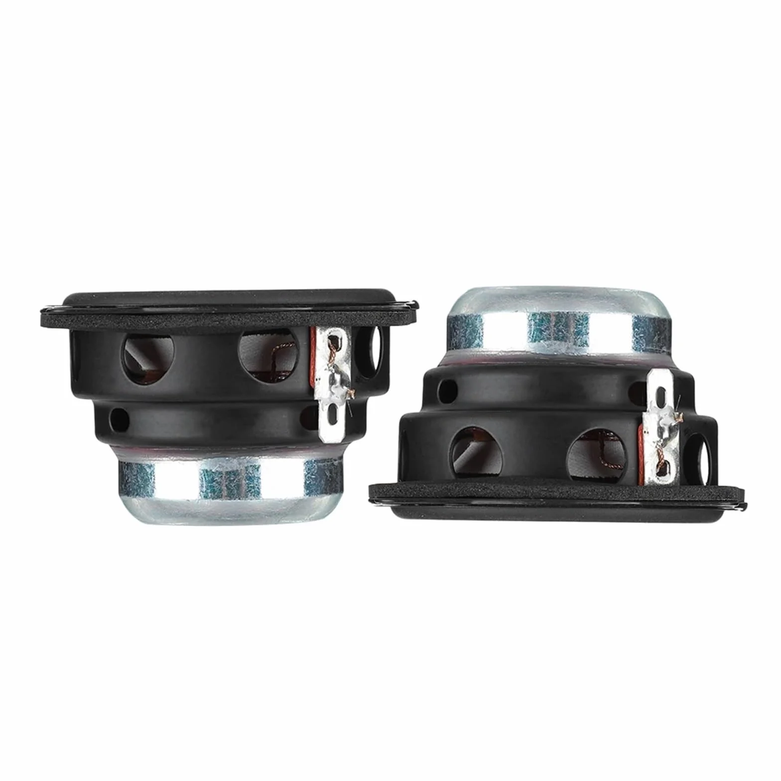 Zestaw 2 mini przenośnych głośników audio 2 cale, 4 omy, 20 W, pełny asortyment, do kina domowego DIY, kompatybilny z Bluetooth.