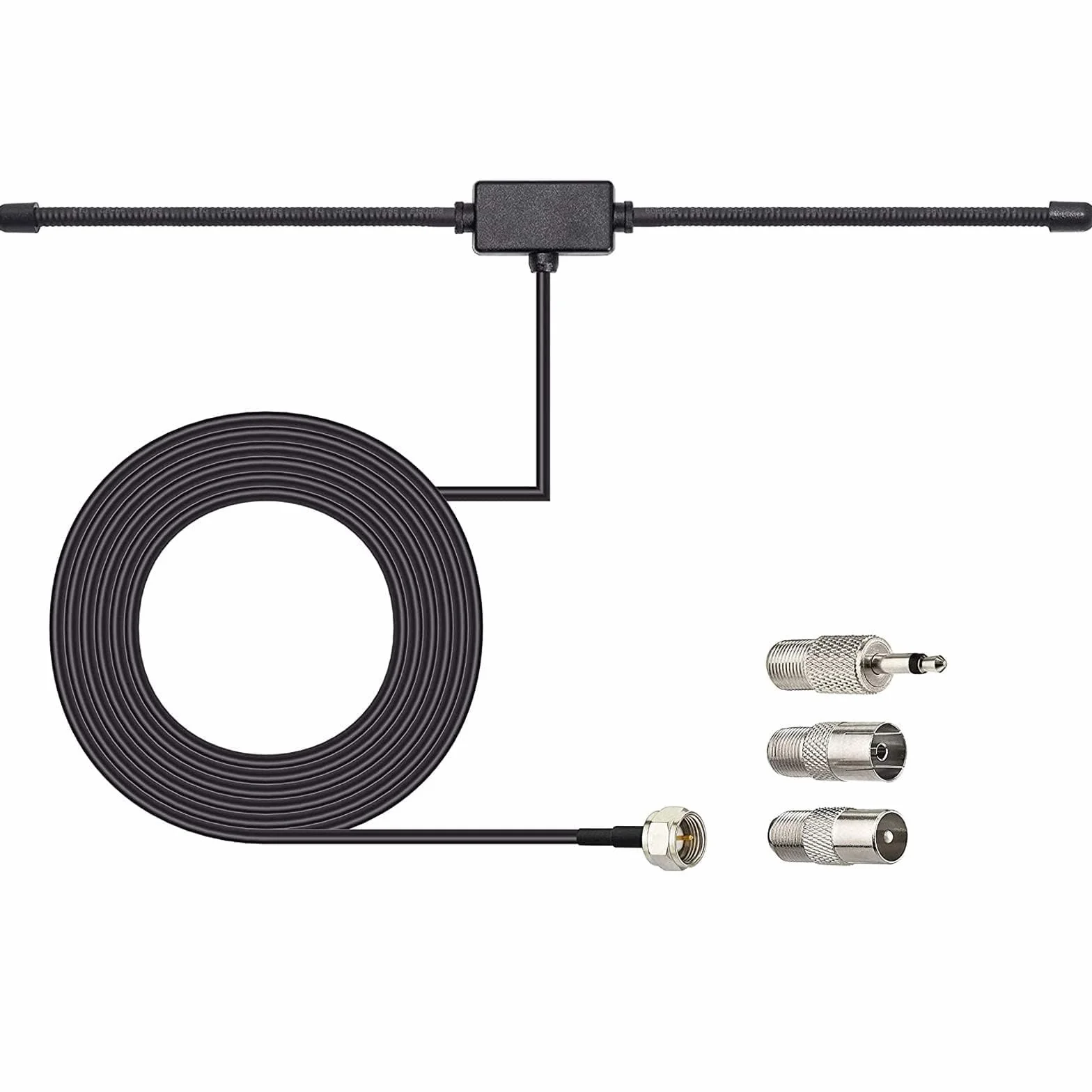 Bingfu Antena radiowa DAB FM podwójna 3 m do Pioneer Onkyo Marantz Bose