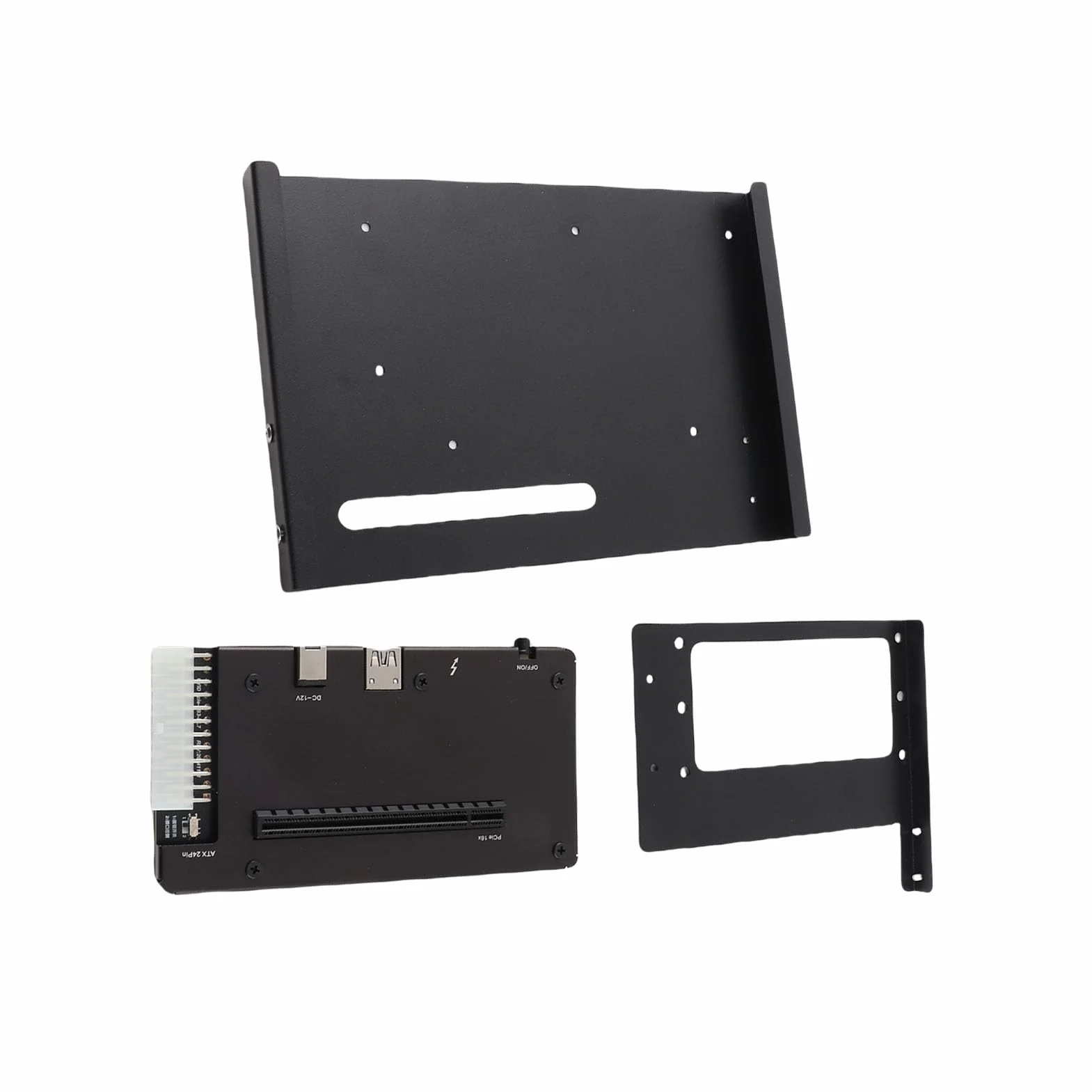 Naroote Stacja Dokująca Karty Graficznej, Zewnętrzna Stacja Dokująca GPU, z Gniazdem PCIE 16X dla 3 4 USB4, Pasująca do Karty Dźwiękowej PCIE SSD Serii RX 10G NIC