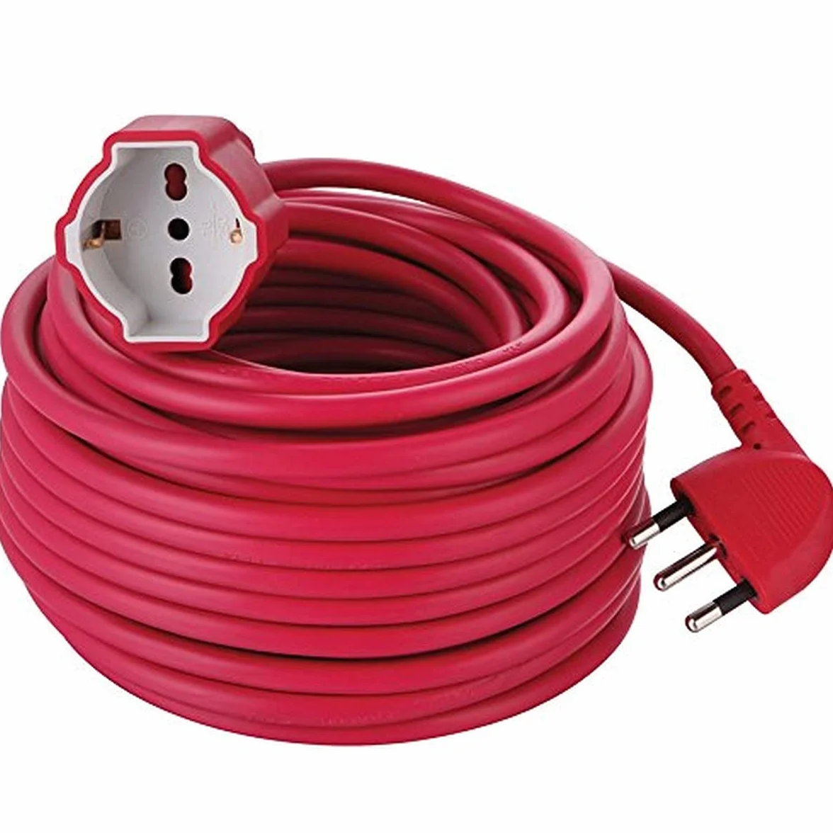 Electraline 1573 przedłużacz do ogrodu, 30 m, przekrój kabla: 3 x 1,5 mm, posortowane pod względem koloru