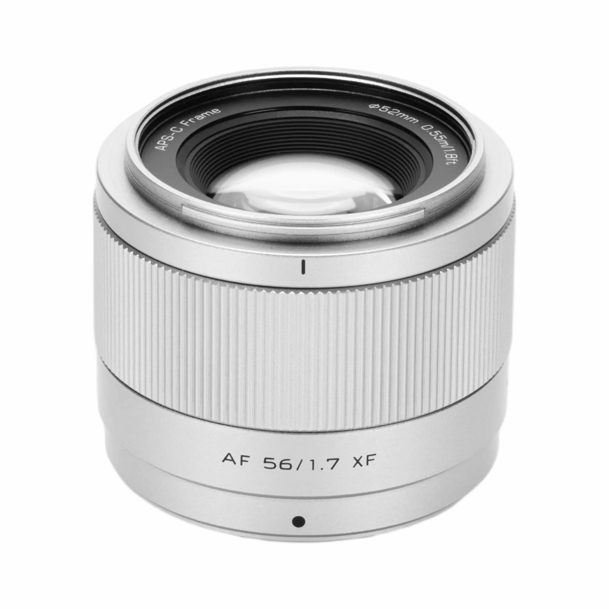 VILTROX 56mm F1.7 Fuji, 56mm f/1.7 XF dla Fuji X Mount obiektyw, obiektyw APS-C dla Fuji X-Mount X-T5 X-T4 X-T30 II X-S10 X-T200 X-T30 X-H1 X-H2 X-T3 X-M5, srebrny