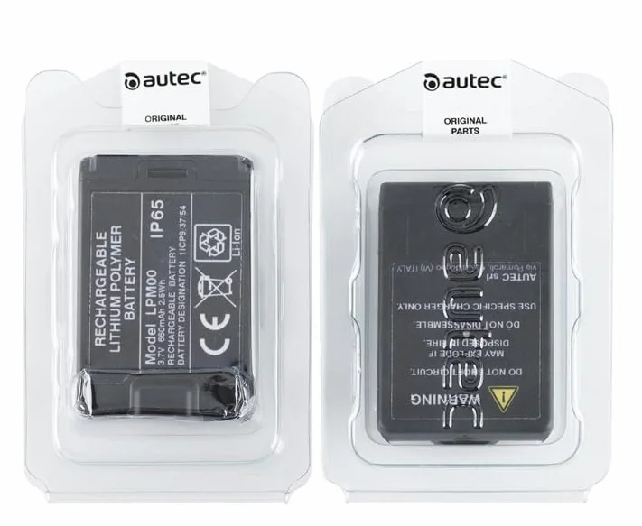 Oryginalna bateria AUTEC - LPM00 - R0BATT00E13A0-3,7V 660mAh 2,5Wh, czarna