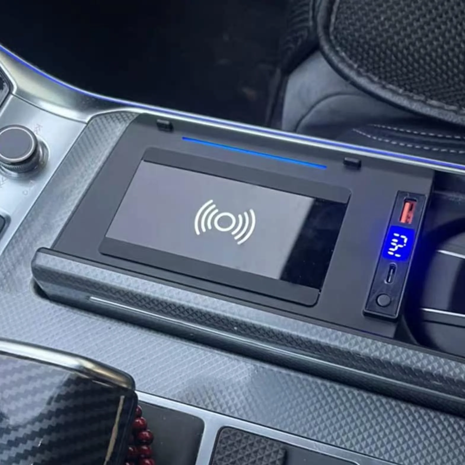 Bezprzewodowa ładowarka samochodowa QI 15w szybka ładowarka do telefonu płyta ładująca Pad uchwyt na telefon, dla, A6 C8 S6 RS6 A7 S7 RS7 2019 2020 2021 Bezprzewodowa ładowarka samochodowa
