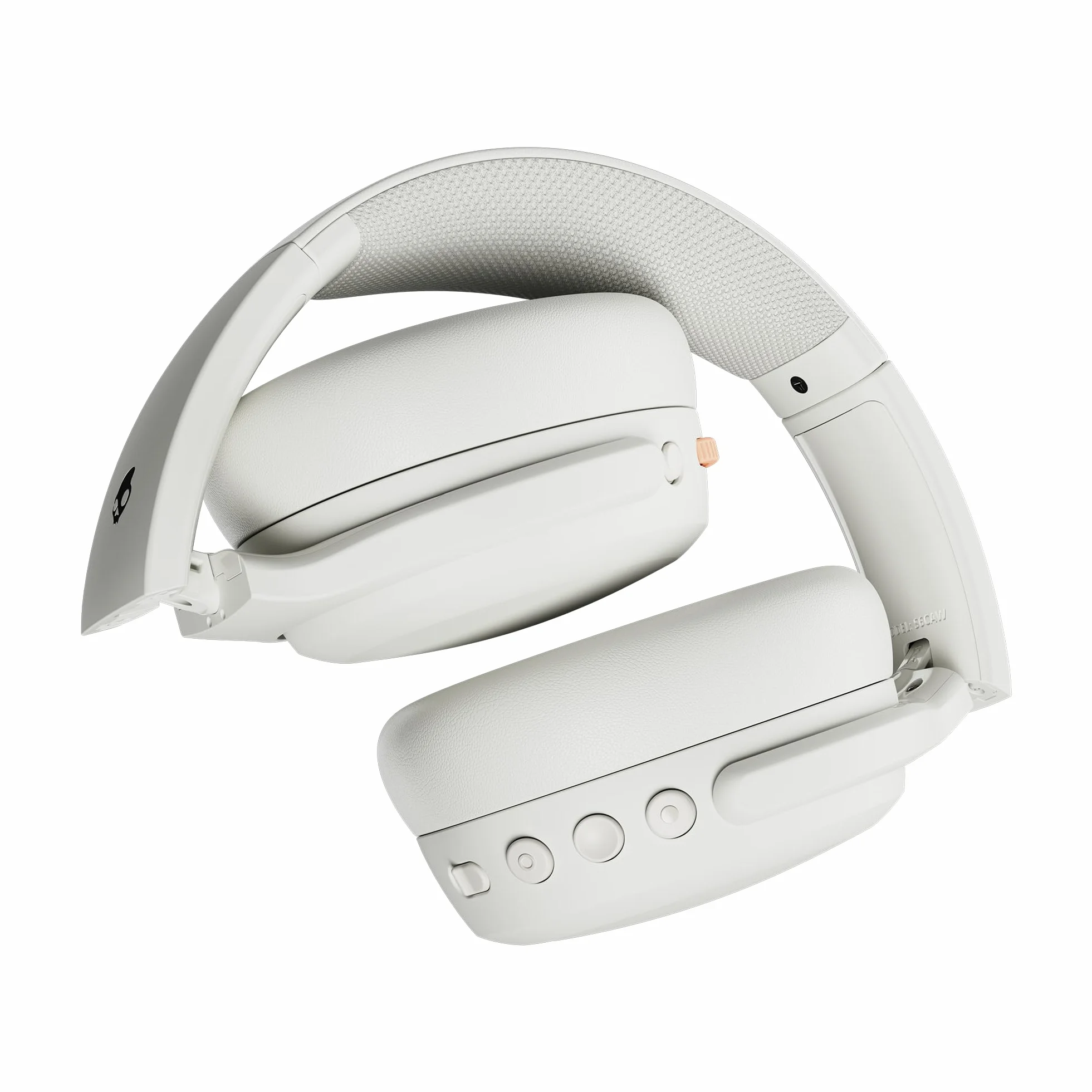 Skullcandy Crusher ANC 2 Słuchawki Bluetooth z Aktywną Redukcją Szumów 50 Godzin Słuchania Mocny Regulowany Bas Extra Charging Cable Android i iPhone Słuchawki Bezprzewodowe z Redukcją Szumów, Bone