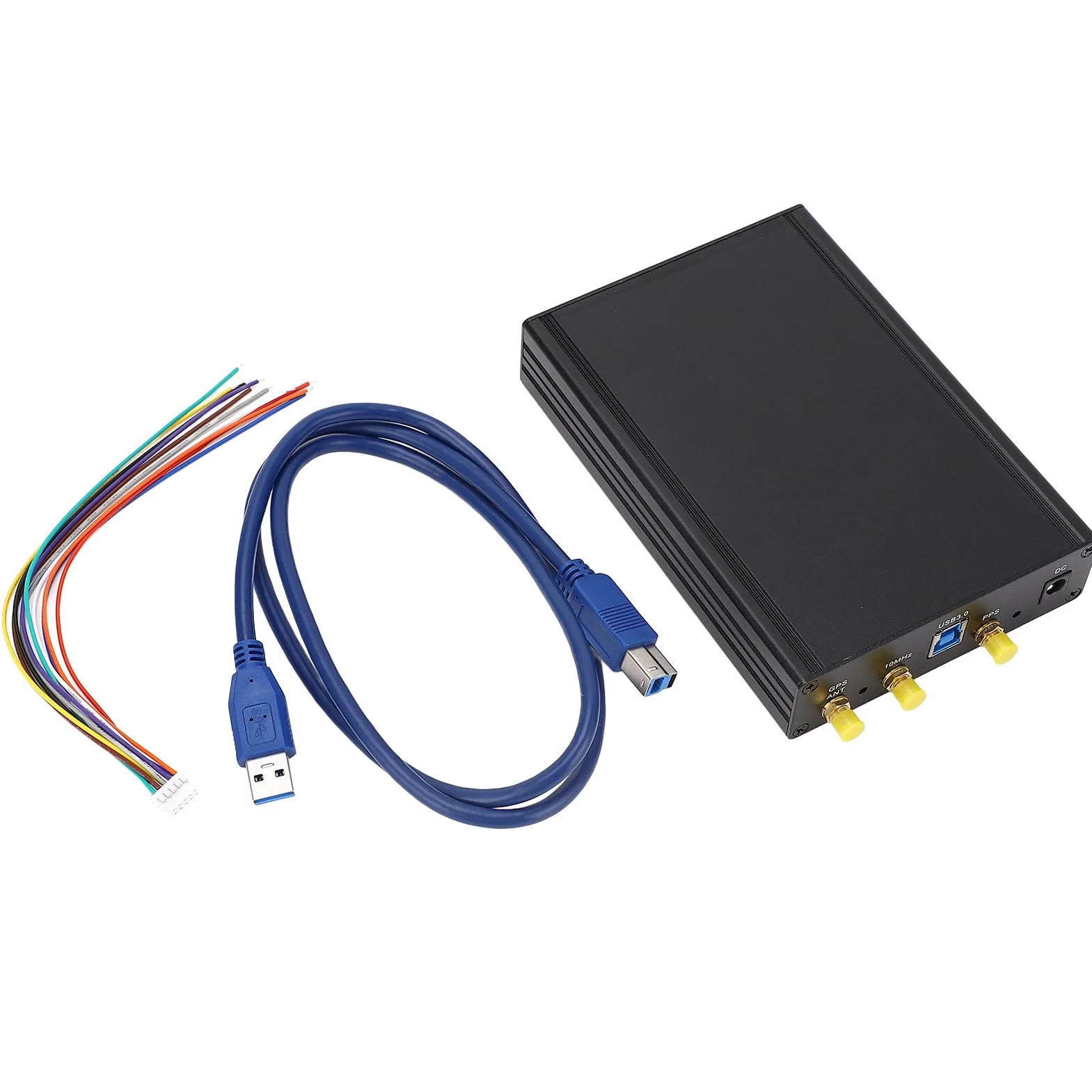 USRP B210 Dwukanałowa Platforma Rozwojowa SDR SDR, Płyta Platformy Radiowej Definiowanej Programowo dla ETTUS AD9361 RF z USB 3.0, 70 MHz – 6 GHz Full Duplex MIMO, Obsługa Open