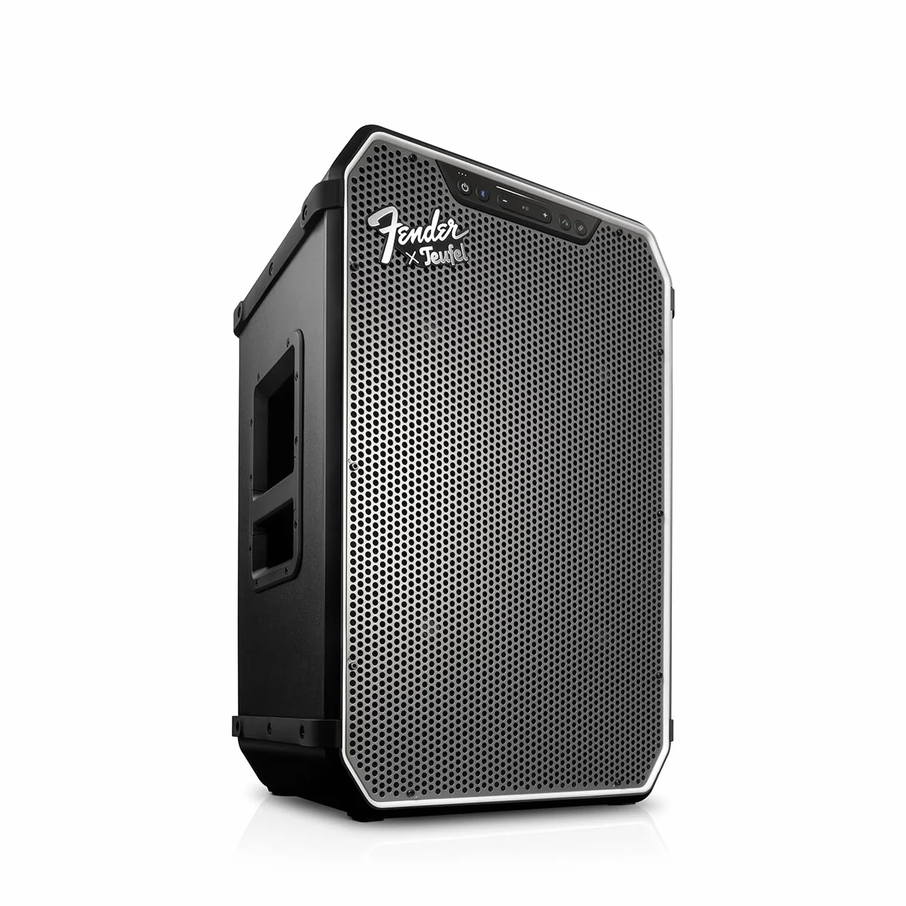 Głośnik Bluetooth Fender x Teufel ROCKSTER NEO, przenośny głośnik bezprzewodowy, 130 dB SPL Peak – długi czas pracy baterii (Black & Steel)