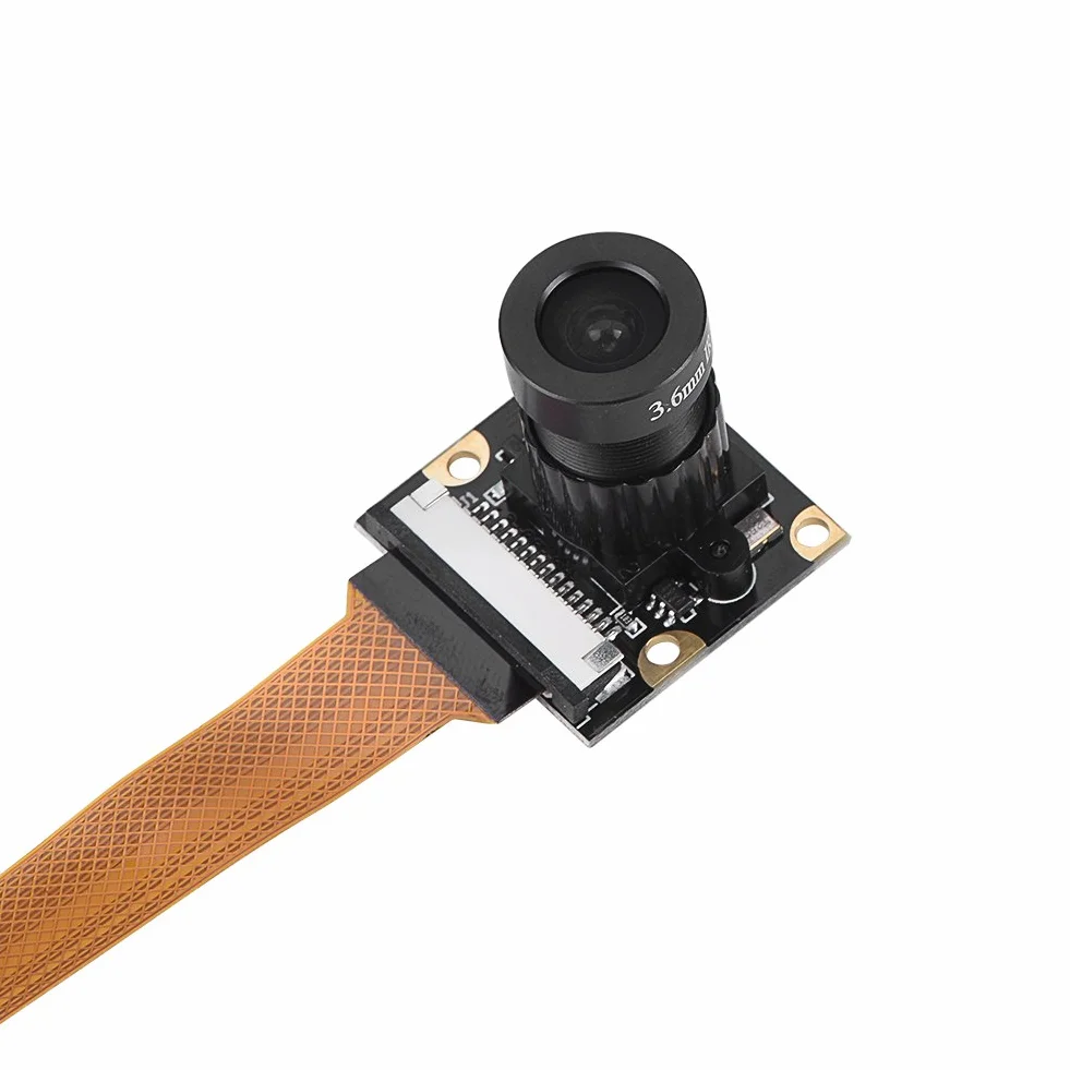 Mini Kamera Modułowa do Zero, Moduł Kamery Noktowizyjnej 5MP z 2 Szt. świateł Wypełniających, Obiektyw Szerokokątny, Oferuje Szersze Pole Widzenia, z Czujnikiem Kamery