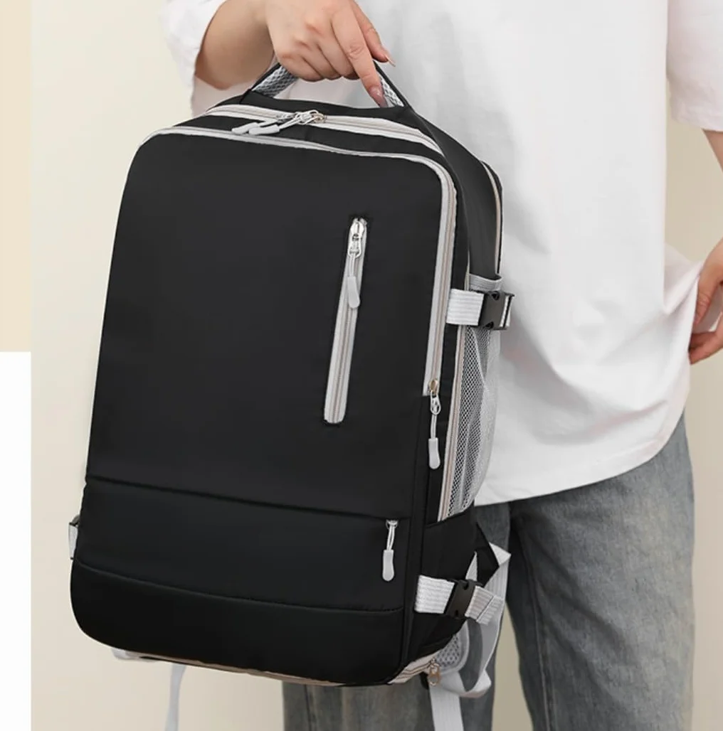 Plecak Laptopa Podróżny Plecak Na Laptopa Dla Mężczyzn I Kobiet. Plecaki O Dużej Pojemności, Zatwierdzone Do Lotu, Z Portem USB Biurowej Elegancki
