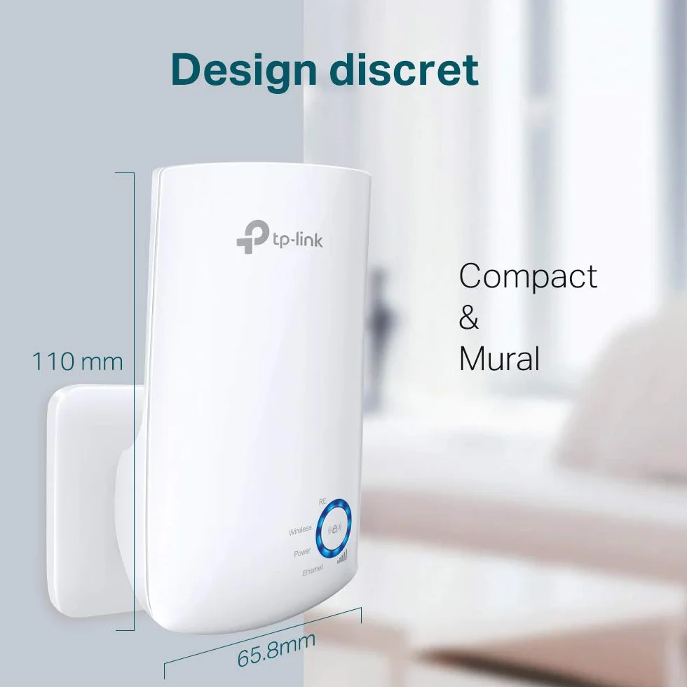 TP-Link TL-WA850RE Wzmacniacz sygnału Wi-Fi N300 2.4GHz Ethernet WPS