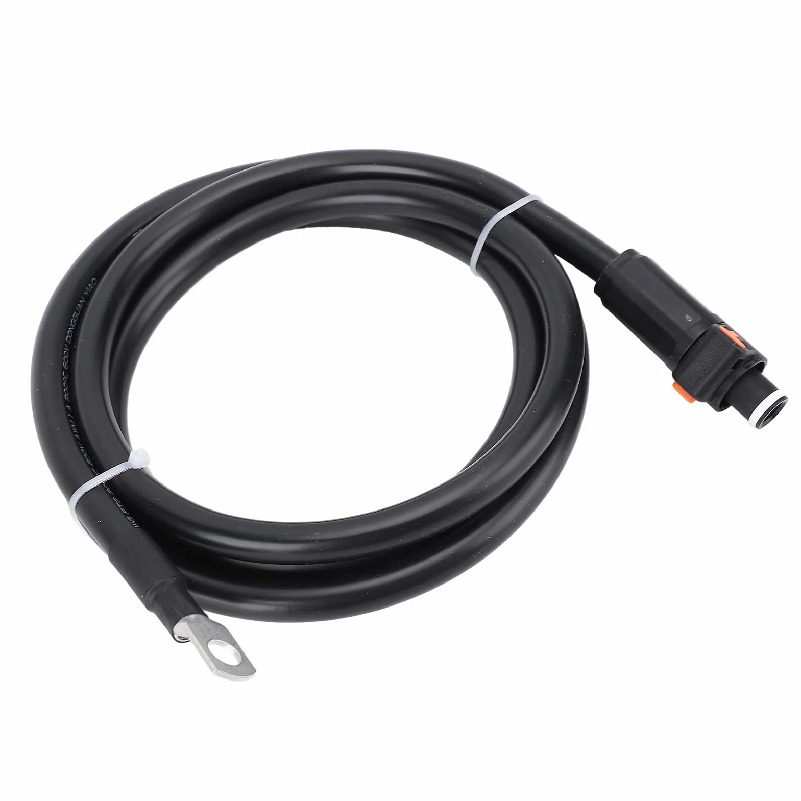Aramox Kabel Akumulatora 4AWG, Silikonowy Kabel Zasilający z prostą wtyczką i końcówką SC25 8, Przewodnik Miedziany, Elastyczny Zewnętrzny Przewód Ujemny do Ciągnika Samochodowego i Motocyklowego