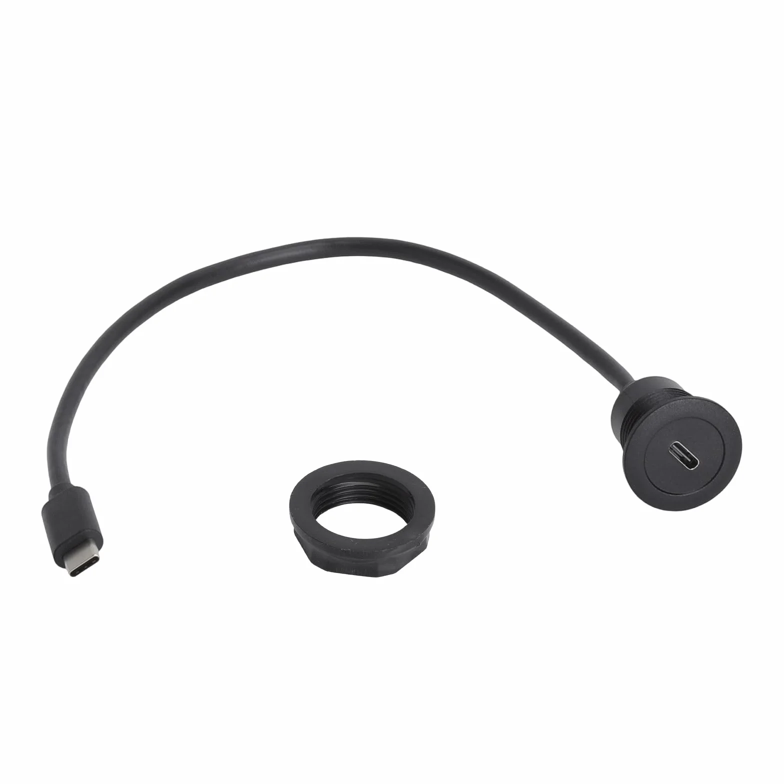 HENGBIRD Gniazdo USB C 3.0 do zabudowy 30 cm 5 Gbps PD