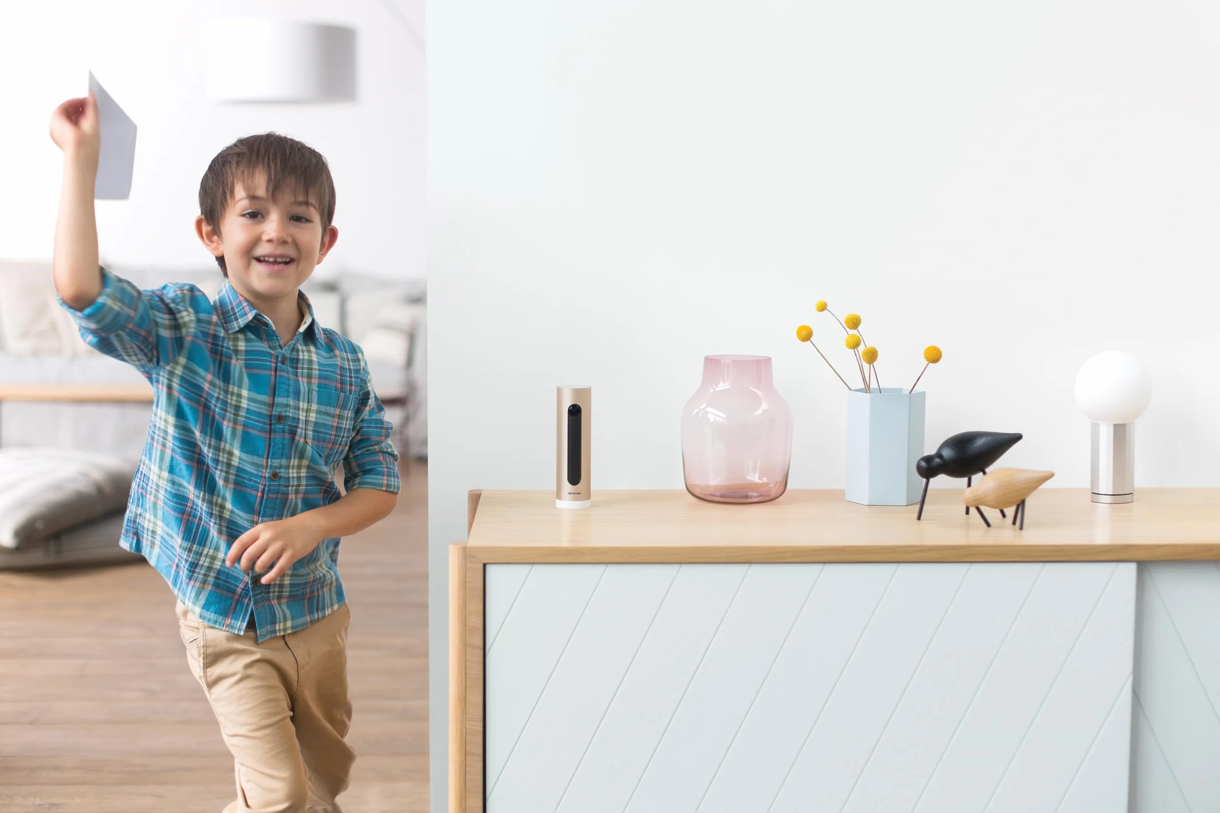 Netatmo Kamera Monitorująca Wnętrze - Wifi 2.4 Ghz - NSC01-R-EC - (Odnowiona A+)