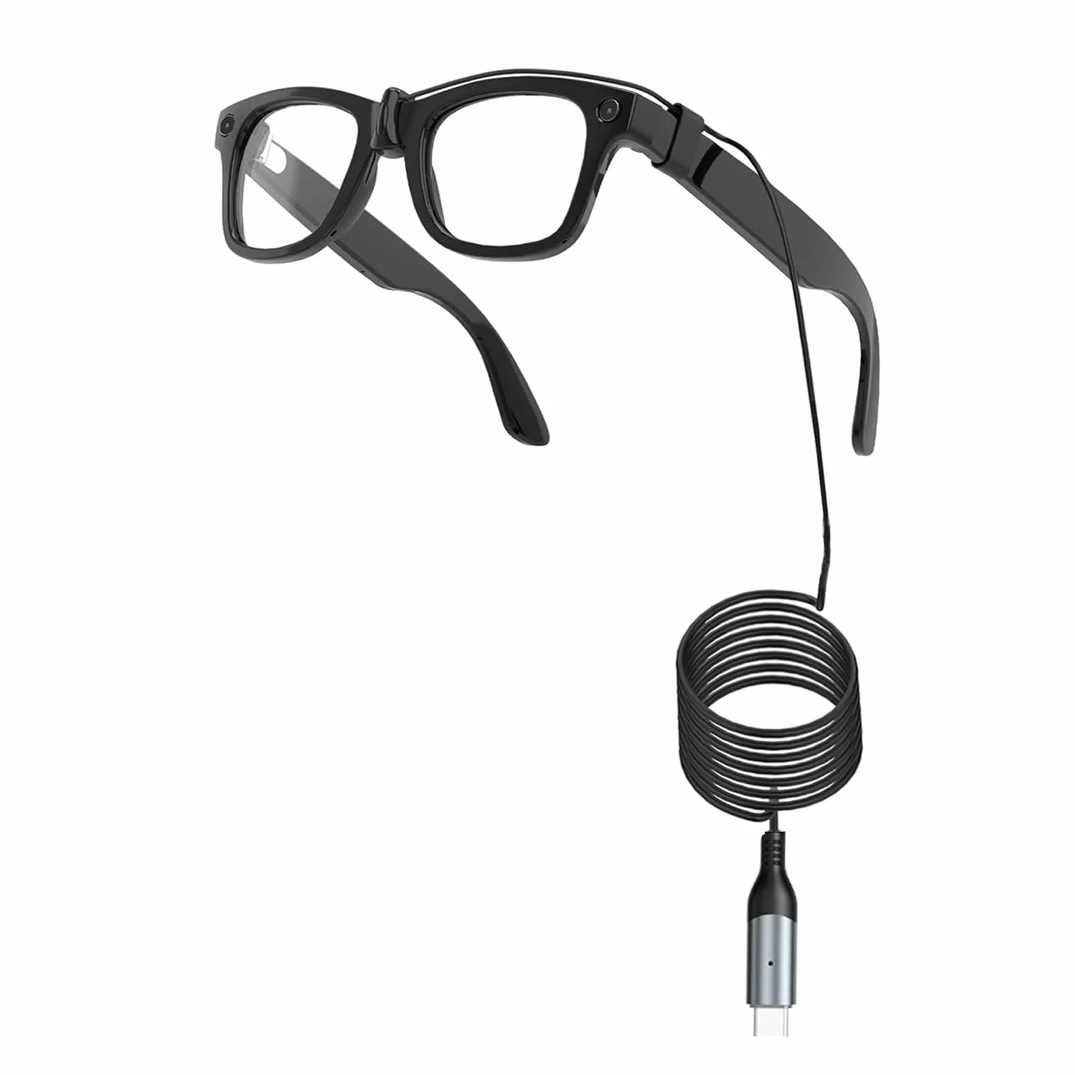 Kabel do ładowania typu C do inteligentnych okularów Ray-Ban Meta, 1,2 m, ładowanie podczas użytkowania, do podróży, powerbanku, laptopa, telefonu, ładowania samochodu, kompatybilny z Meta