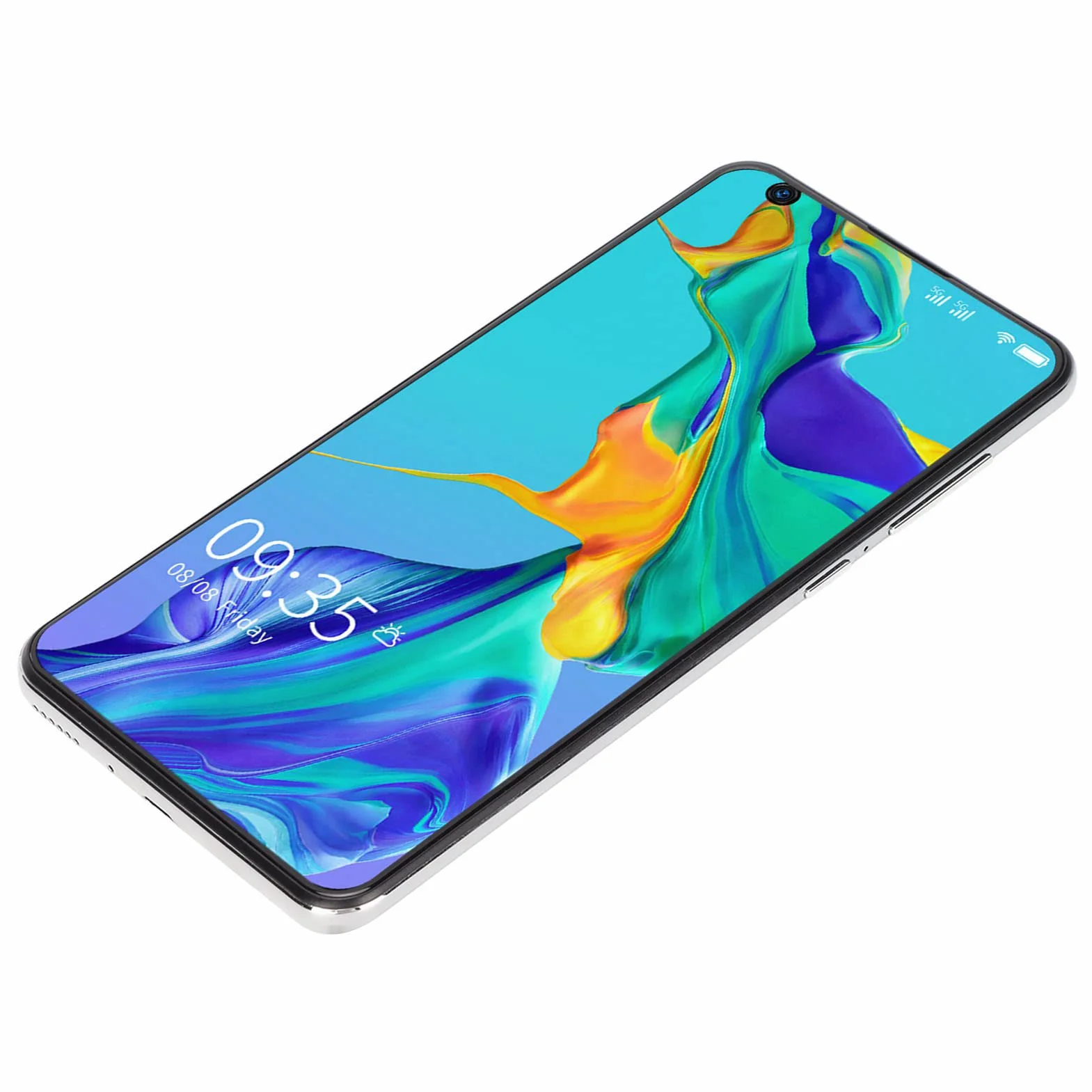 Telefon Komórkowy 4GB RAM 64GB ROM Odblokowany Smartfon Szkło 3500mAh 32MP Kamera Tylna Podwójne Karty Podwójny Tryb Gotowości na Komputer Stacjonarny (Wtyczka UE)