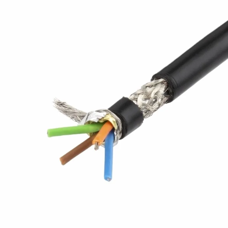 LIHUA Kabel częstotliwościowy 4-rdzeniowy kabel wideo Df-535 do transmisji samochodowej RGB kabel obrazu cofania (20 m)
