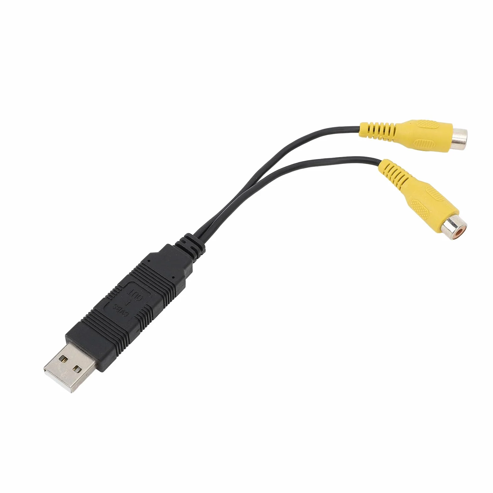 Aramox Adapter Wyjścia Wideo USB do CVBS, Kabel Interfejsu USB, HD, dla Pojazdu