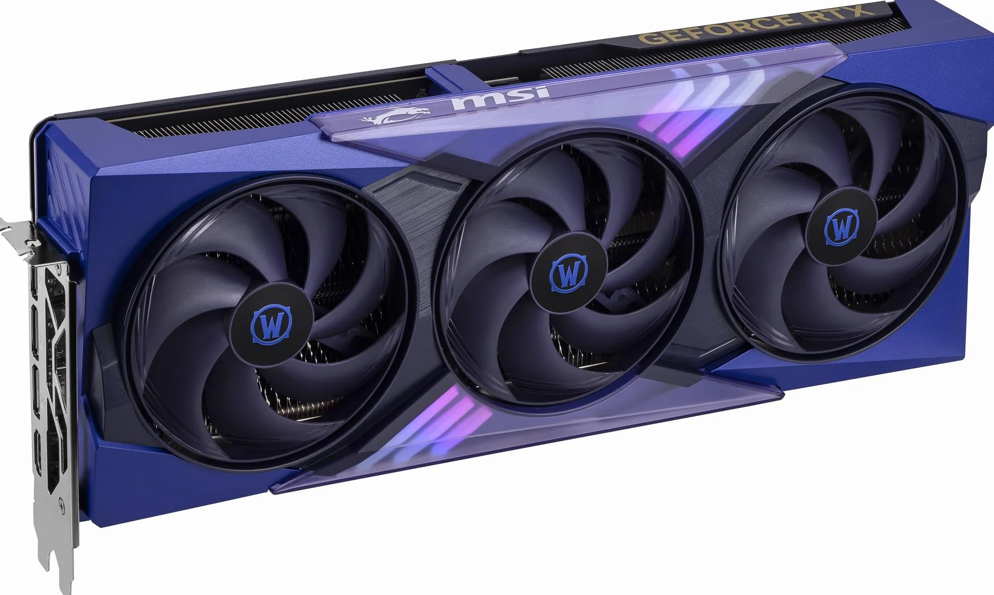 MSI Karta graficzna GeForce RTX 5070 12G World of Warcraft Midnight Void Edition OC VD9334