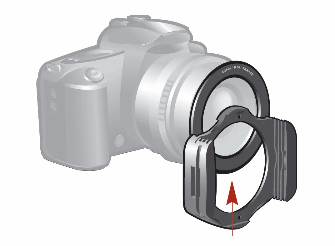 Cokin Adapter P472 72 mm TH0,75, czarny