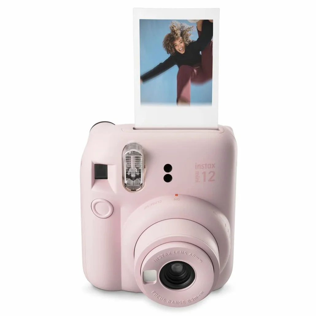 Fujifilm Instax Mini 12 aparat natychmiastowy z 40 filmami - kwiat różowy
